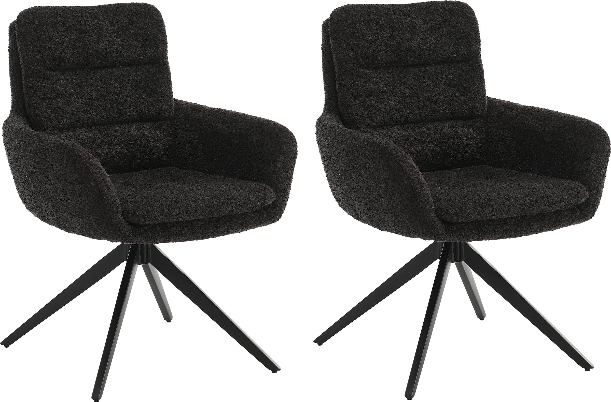 Home affaire Esszimmerstuhl "Taragona" (Set) 2 Stk.mit unterschiedlichen Be günstig online kaufen