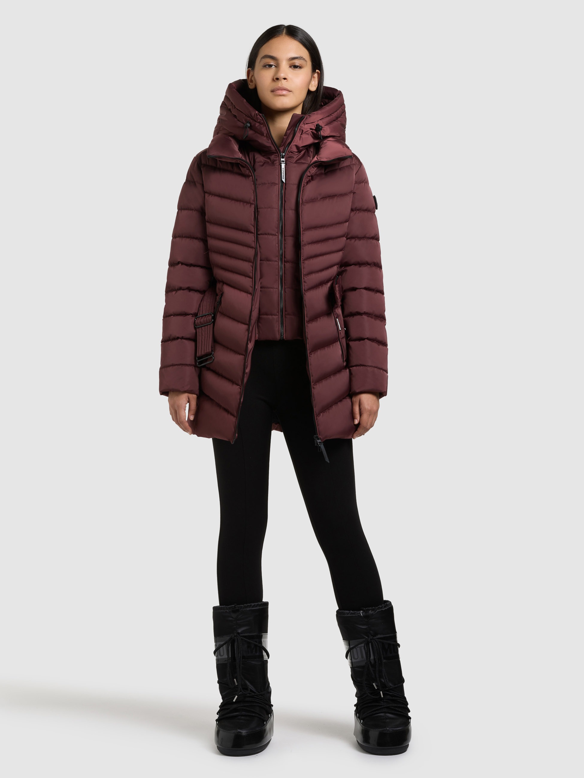 khujo Steppjacke »KINA« mit Kapuze