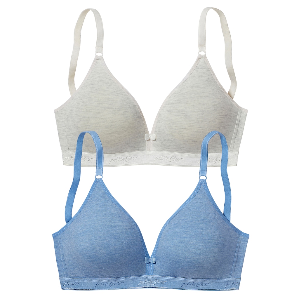 petite fleur Bralette-BH, (Packung, 2 Stück)