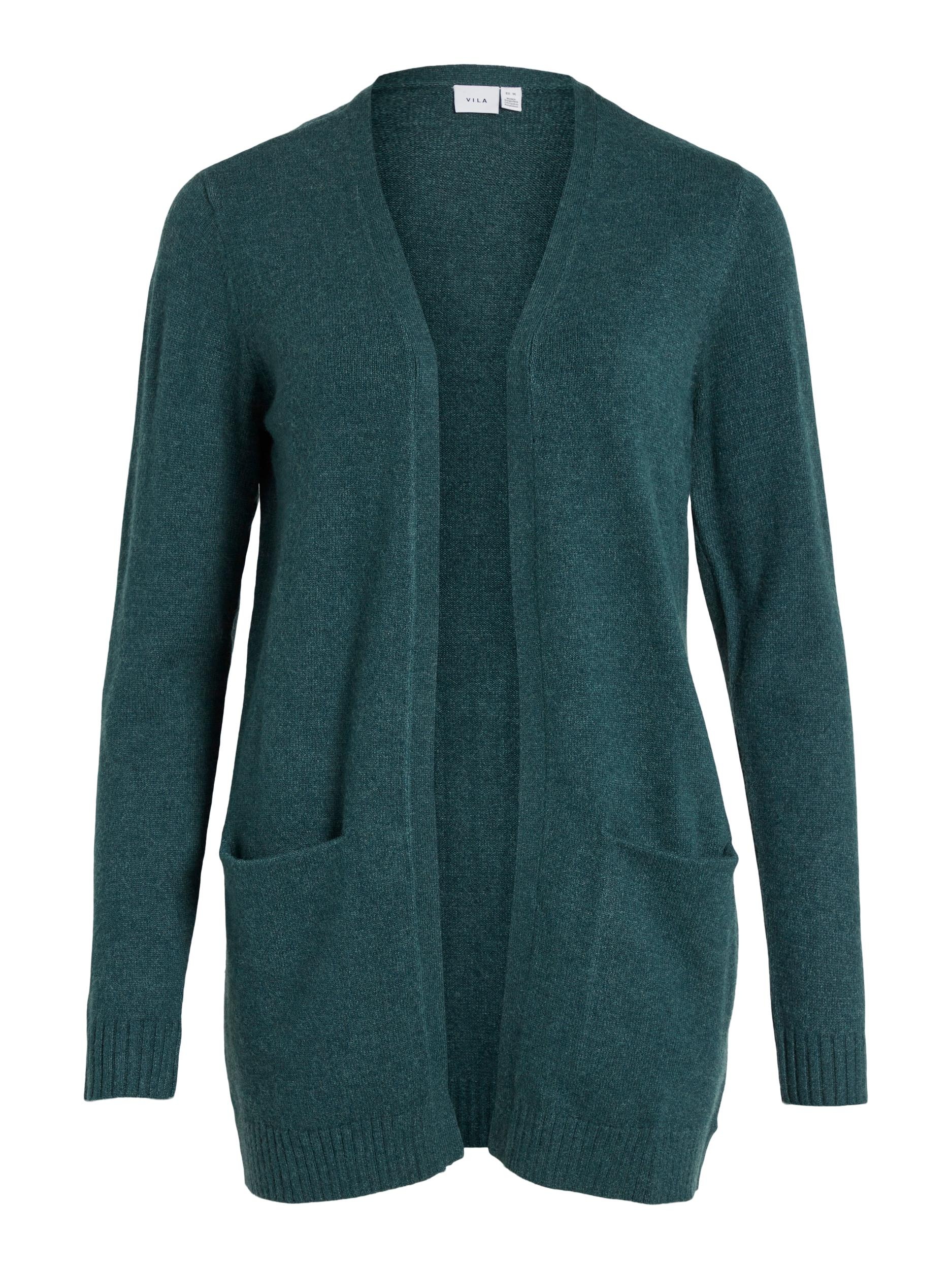 Vila Strickjacke »VIRIL OPEN L/S KNIT CARDIGAN - NOOS« Viskosemischung, regular fit