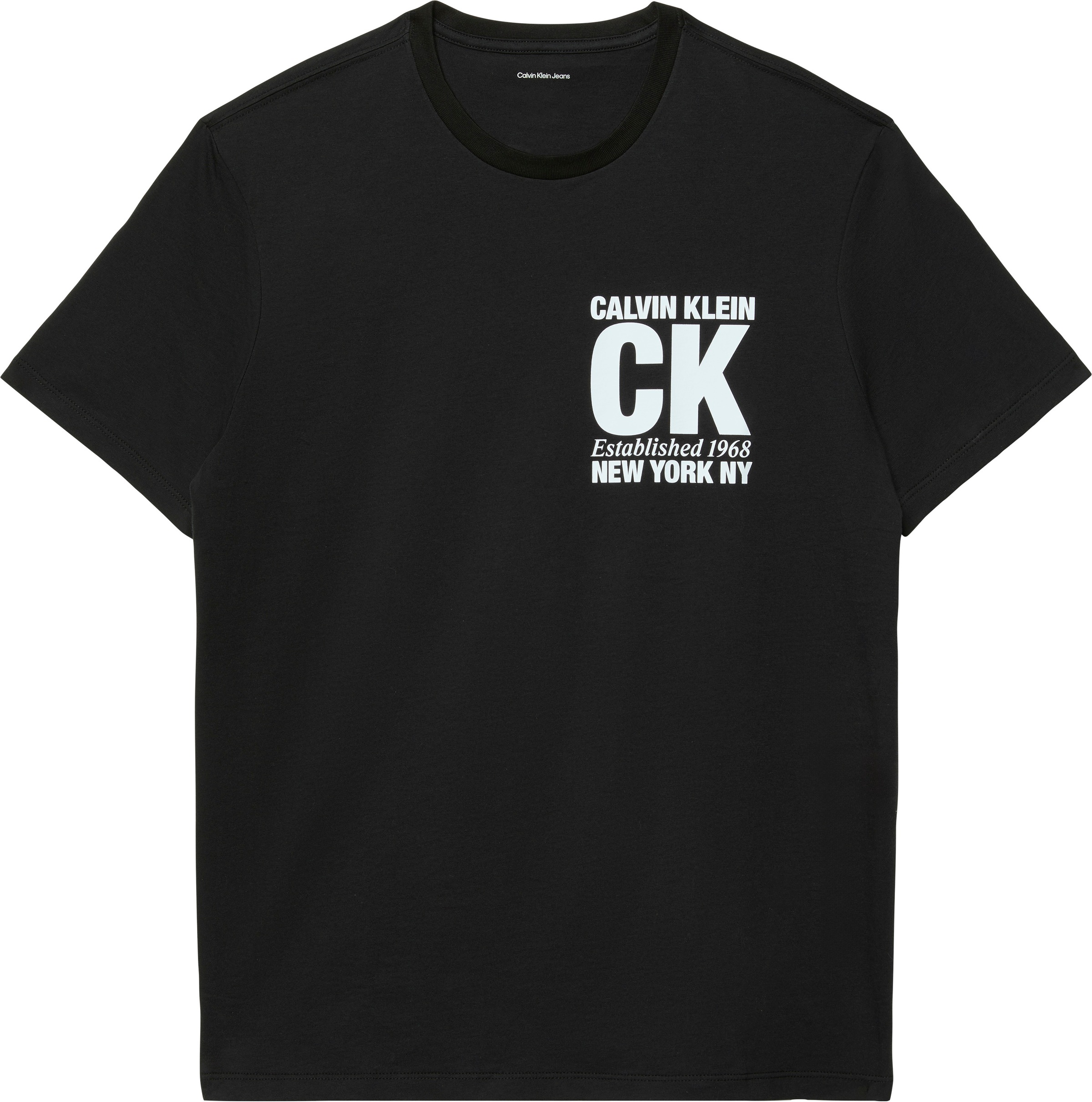 Calvin Klein T-Shirt Regular fit, mit Rundhalsausschnitt