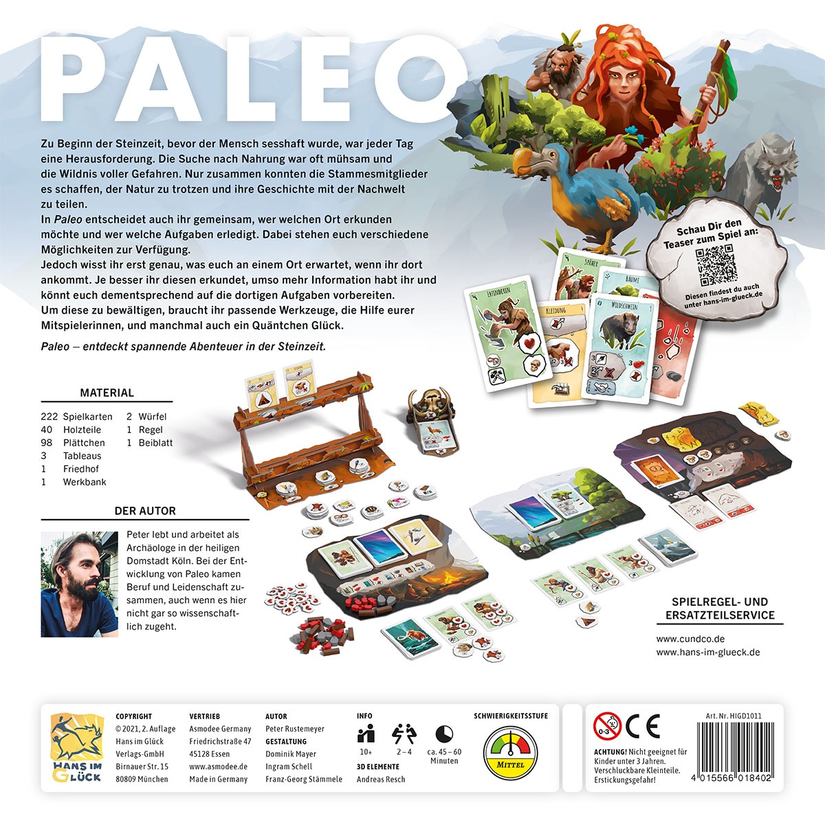 Asmodee Spiel »Paleo«