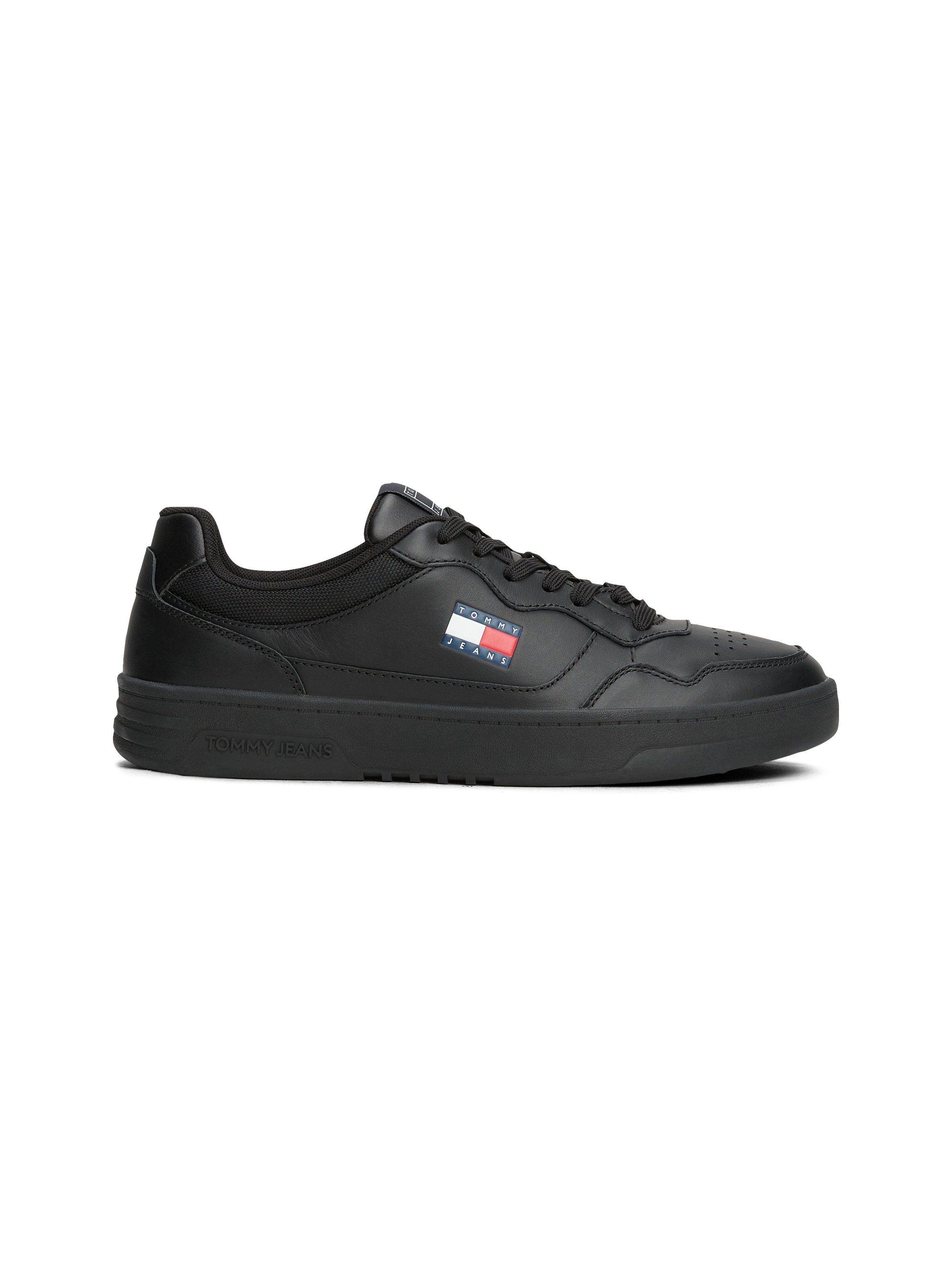 Tommy Jeans Sneaker »(NEW) TJM CUPSOLE LEATHER ESS«, Freizeitschuh, Halbschuh, Schnürschuh im Basket-Look