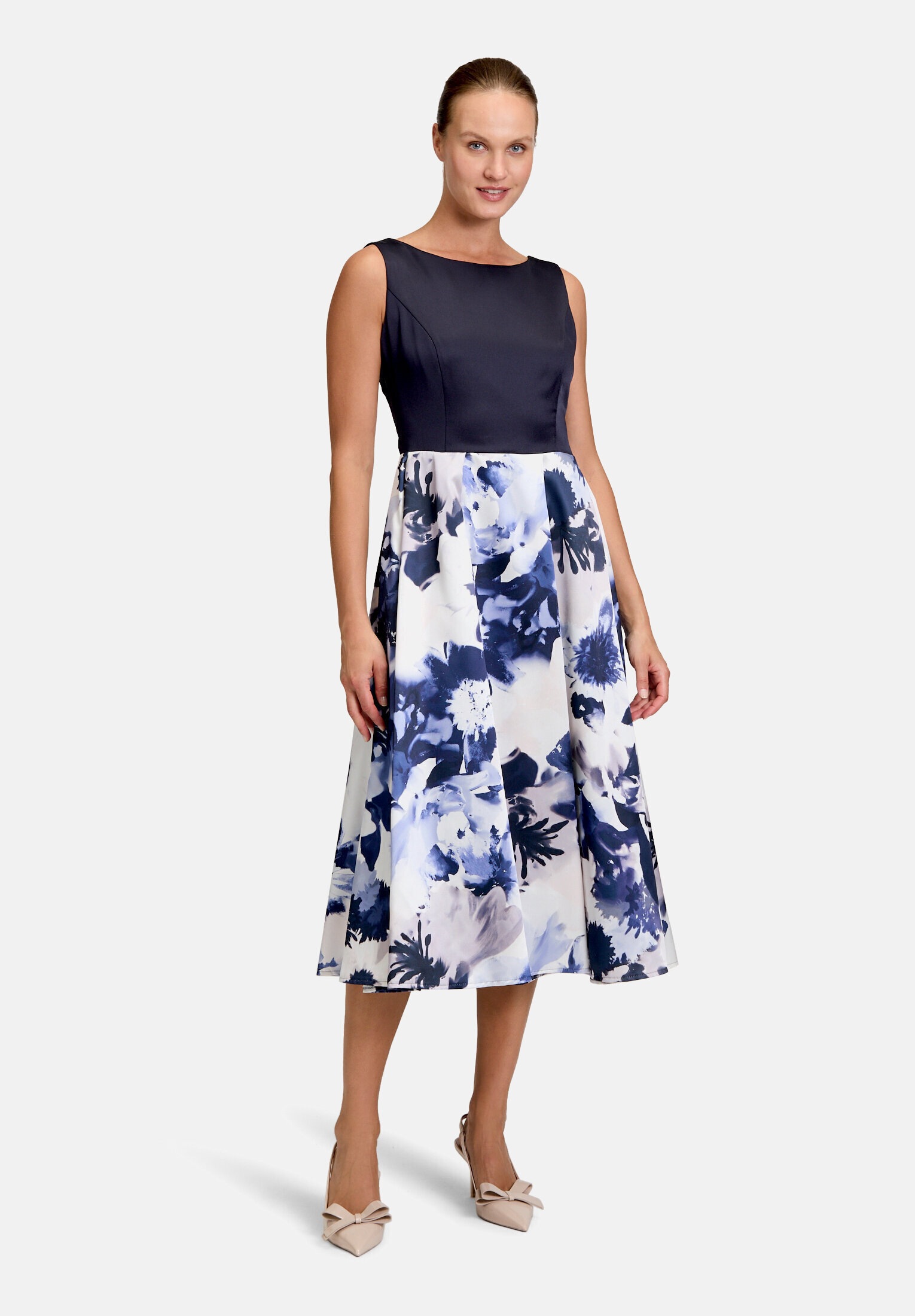 Vera Mont Cocktailkleid »Damen mit ausgestelltem Rock« Nahttasche