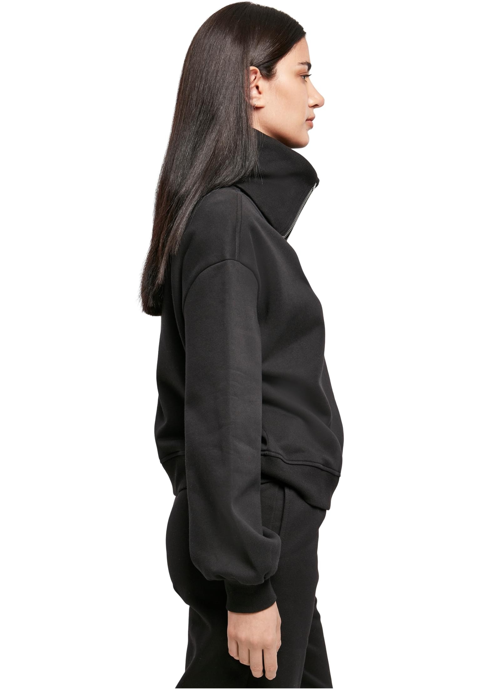 bestellen High online Crew«, URBAN Troyer Ladies (1 Sweater CLASSICS Neck Oversized tlg.) BAUR »Damen |