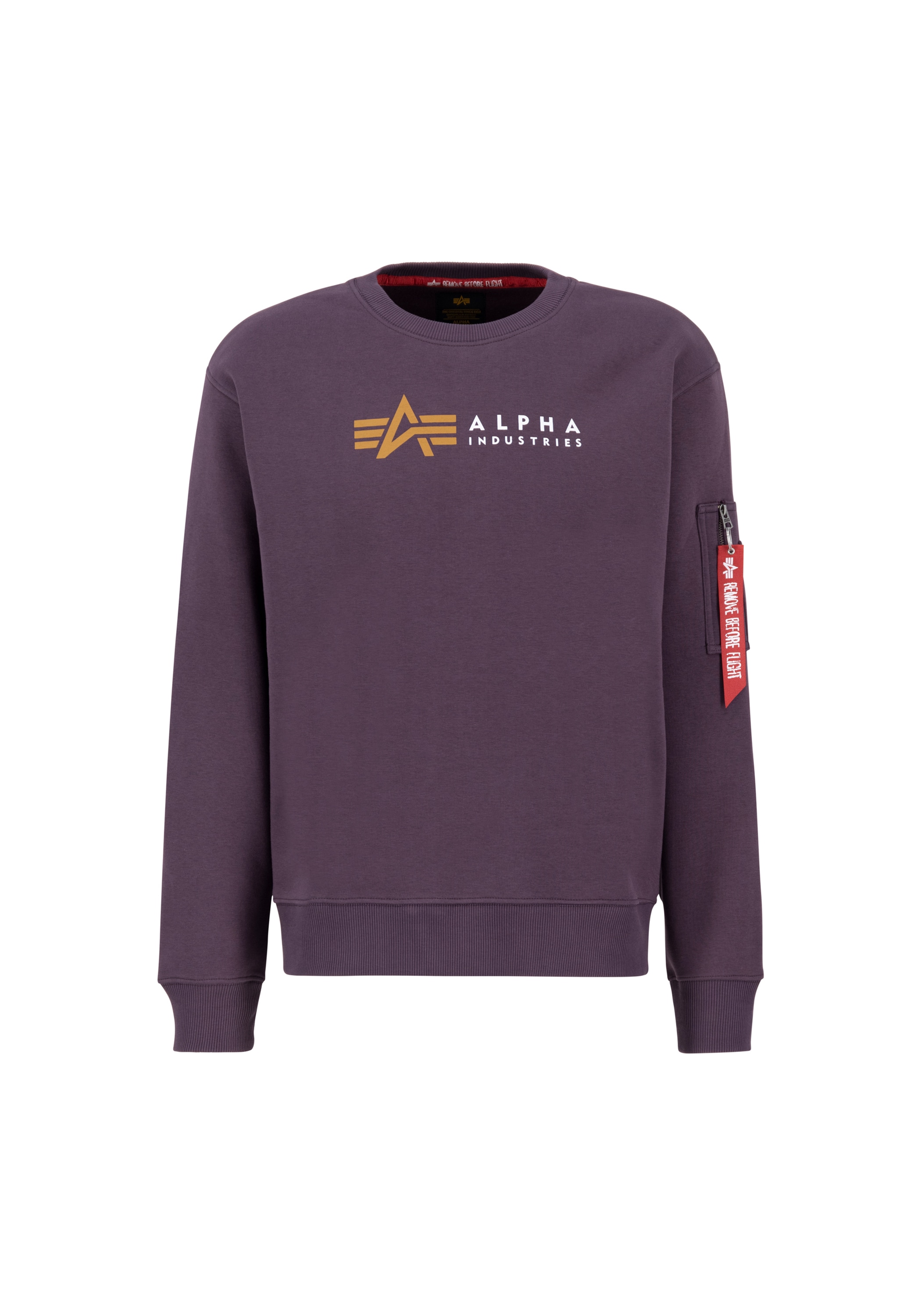 Alpha Industries Sweater "Alpha Industries Men - Sweatshirts Alpha Label Sweater"