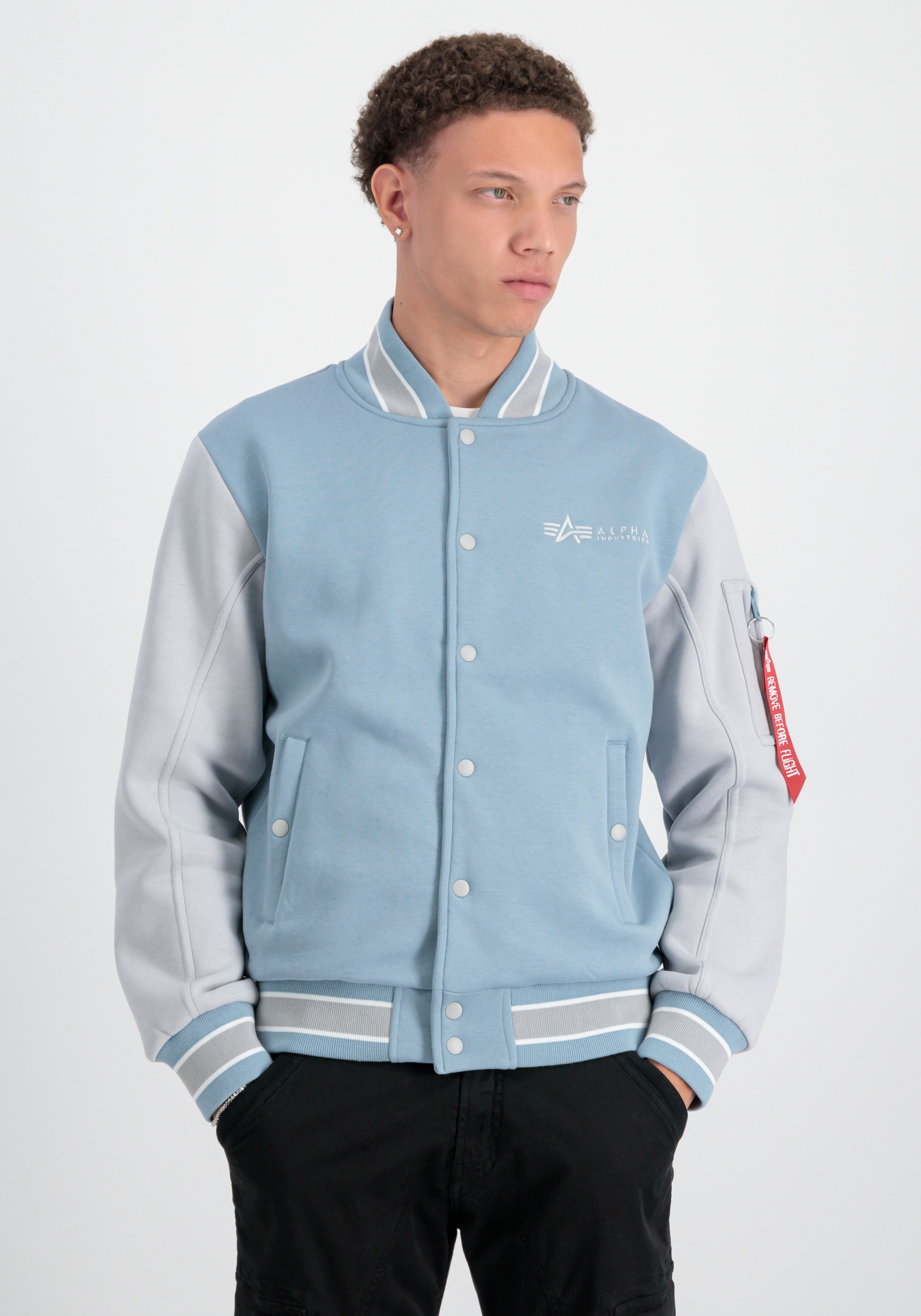 Alpha Industries Sweater "Alpha Industries Men - Outdoor Jackets Varsity Sweat Jacket ML"