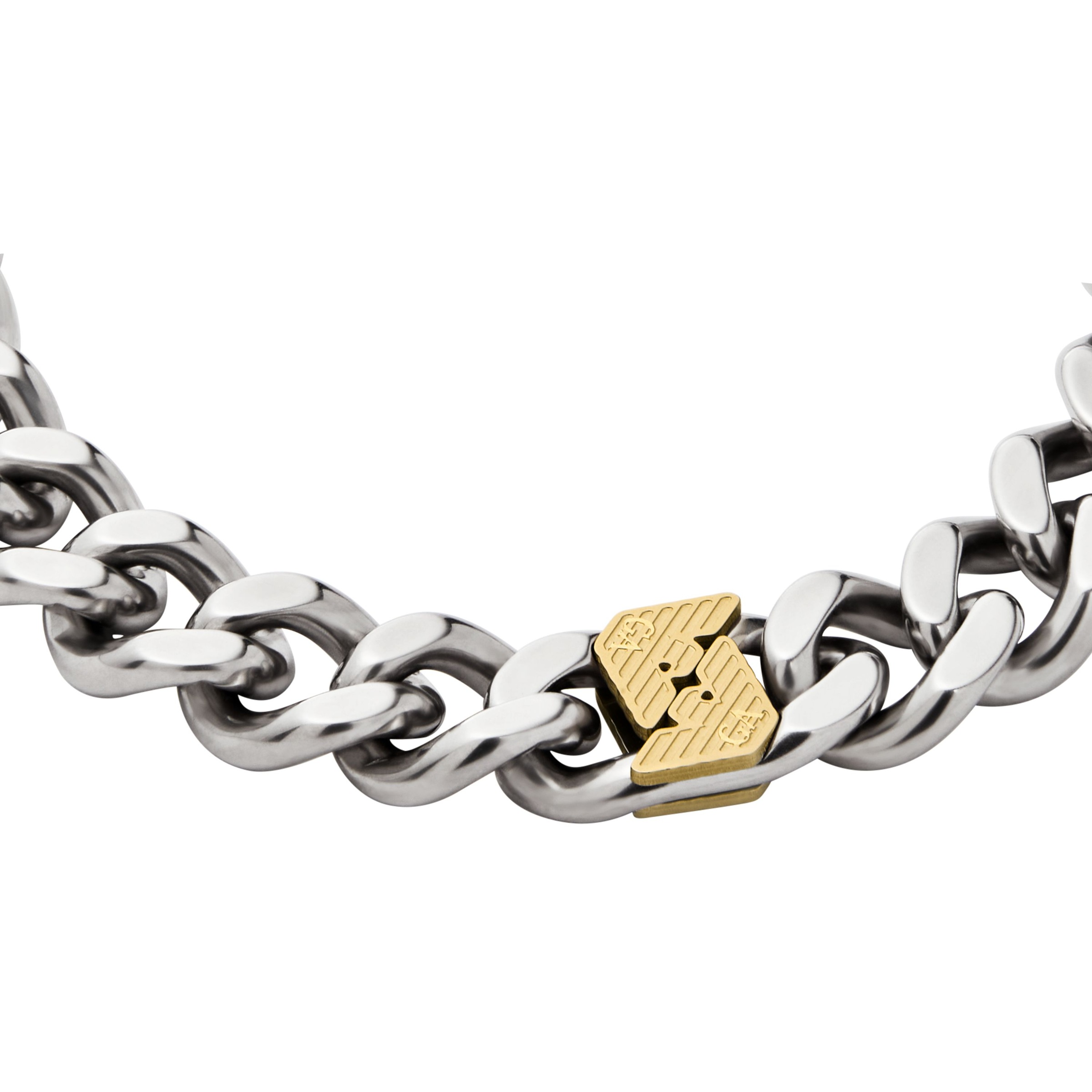 Emporio Armani Armband »Schmuck Geschenk Edelstahl Bicolor«