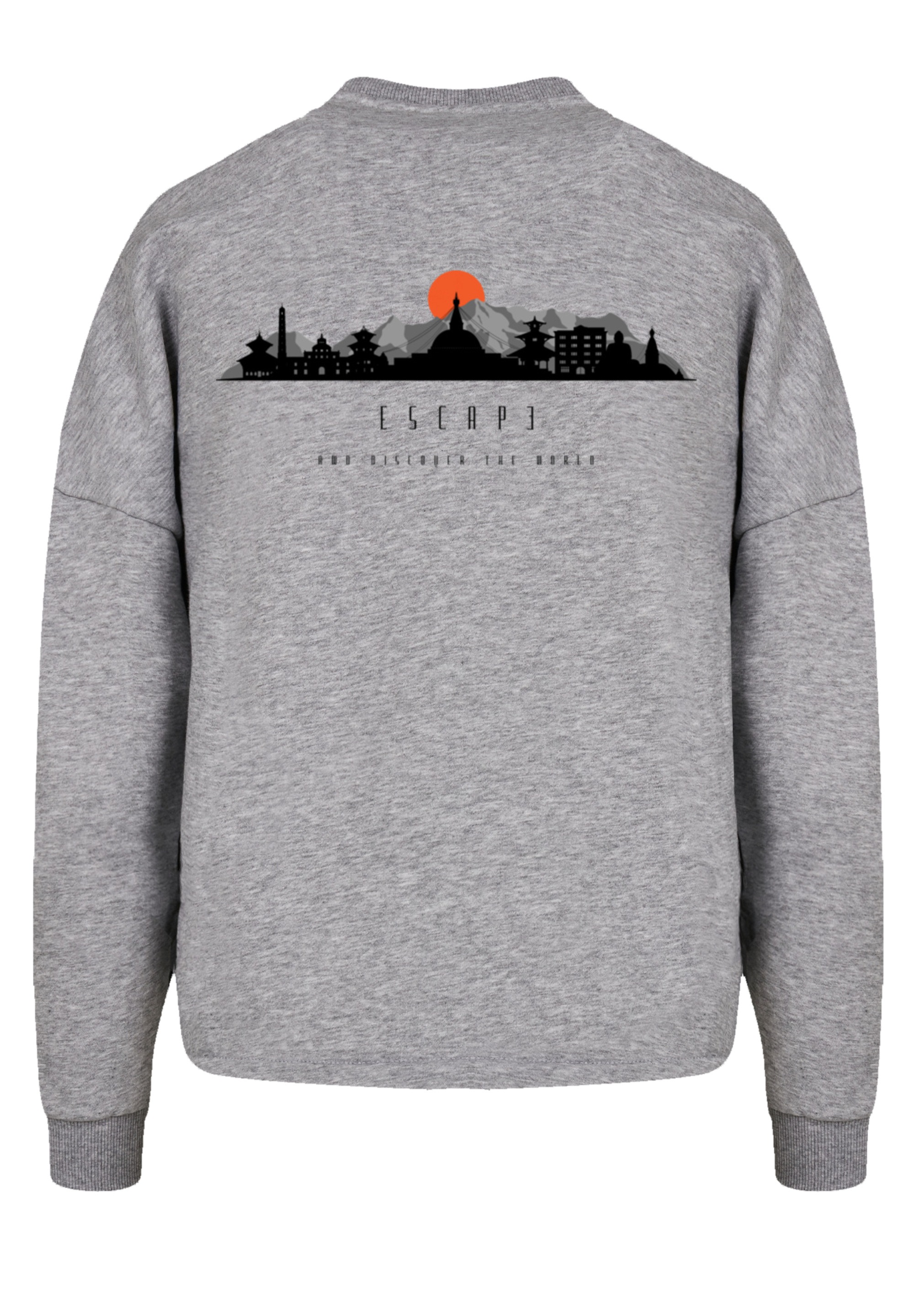 F4NT4STIC Sweatshirt »Oversize Discover the World Asia«, Premium Qualität, ESCAPE Collection