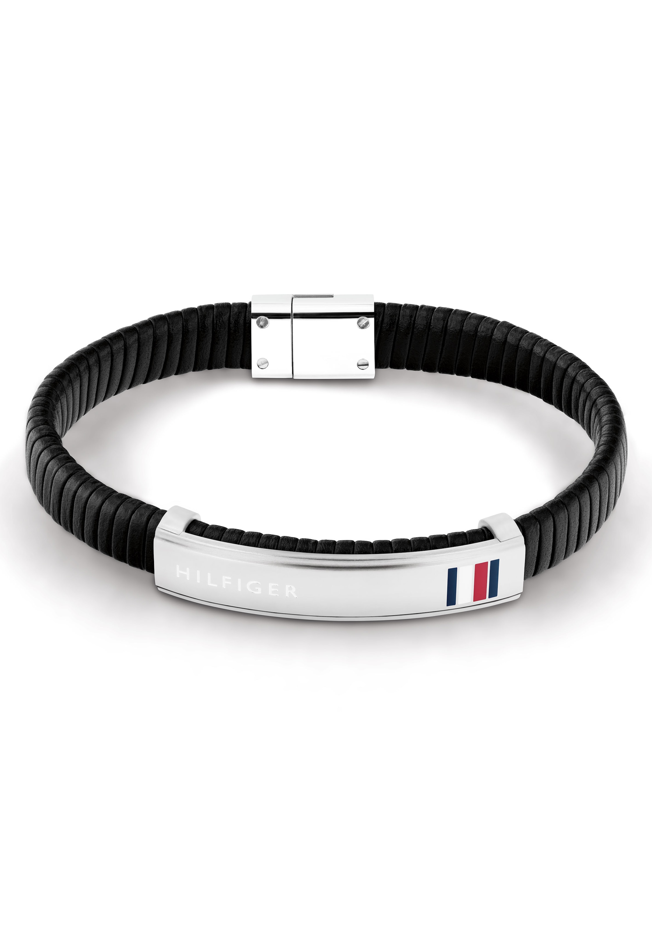 Tommy Hilfiger Armband »Schmuck Edelstahl Armschmuck Lederarmband«