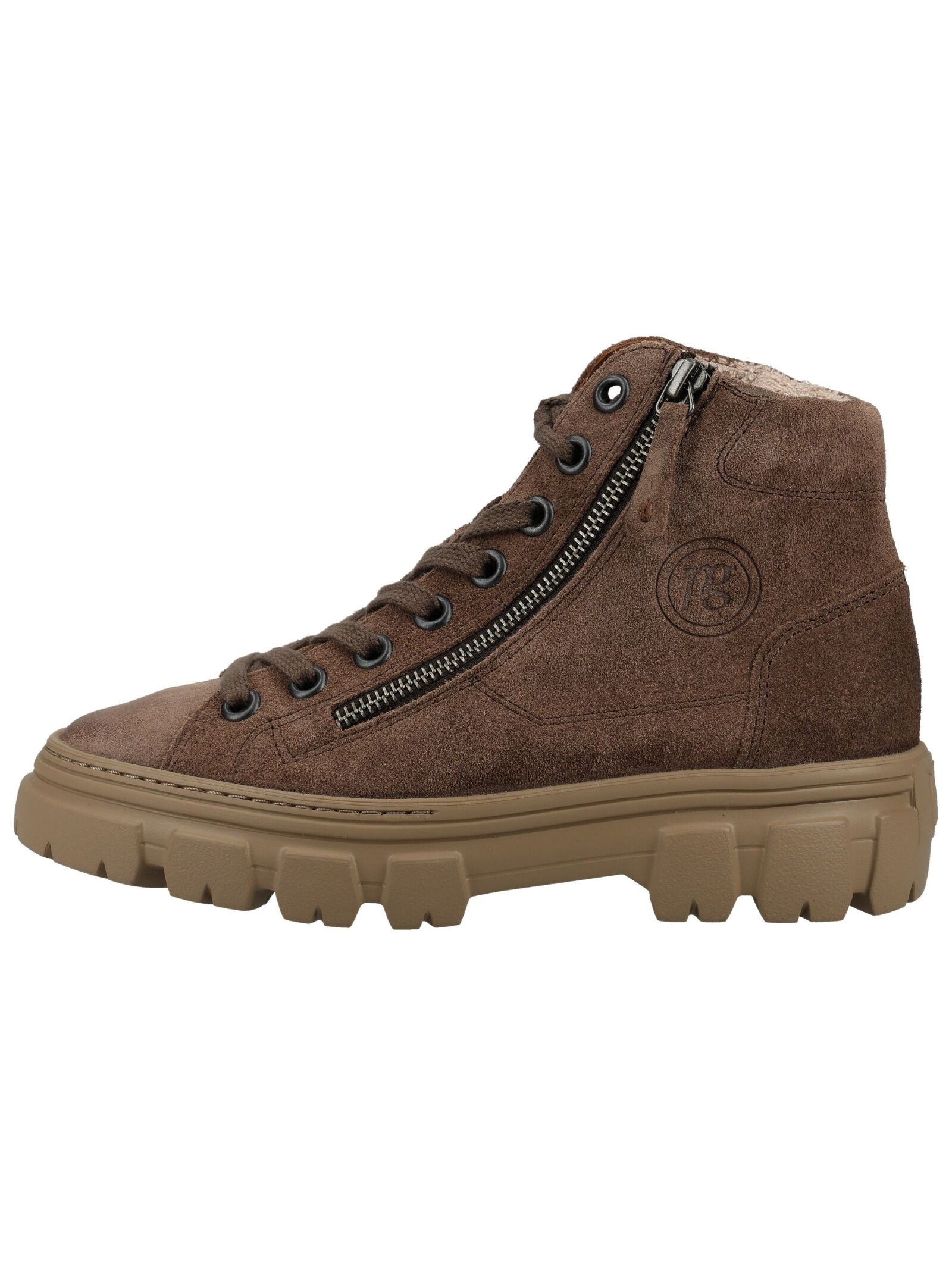 Paul Green Schnürstiefelette »Paul Green Stiefelette Veloursleder«