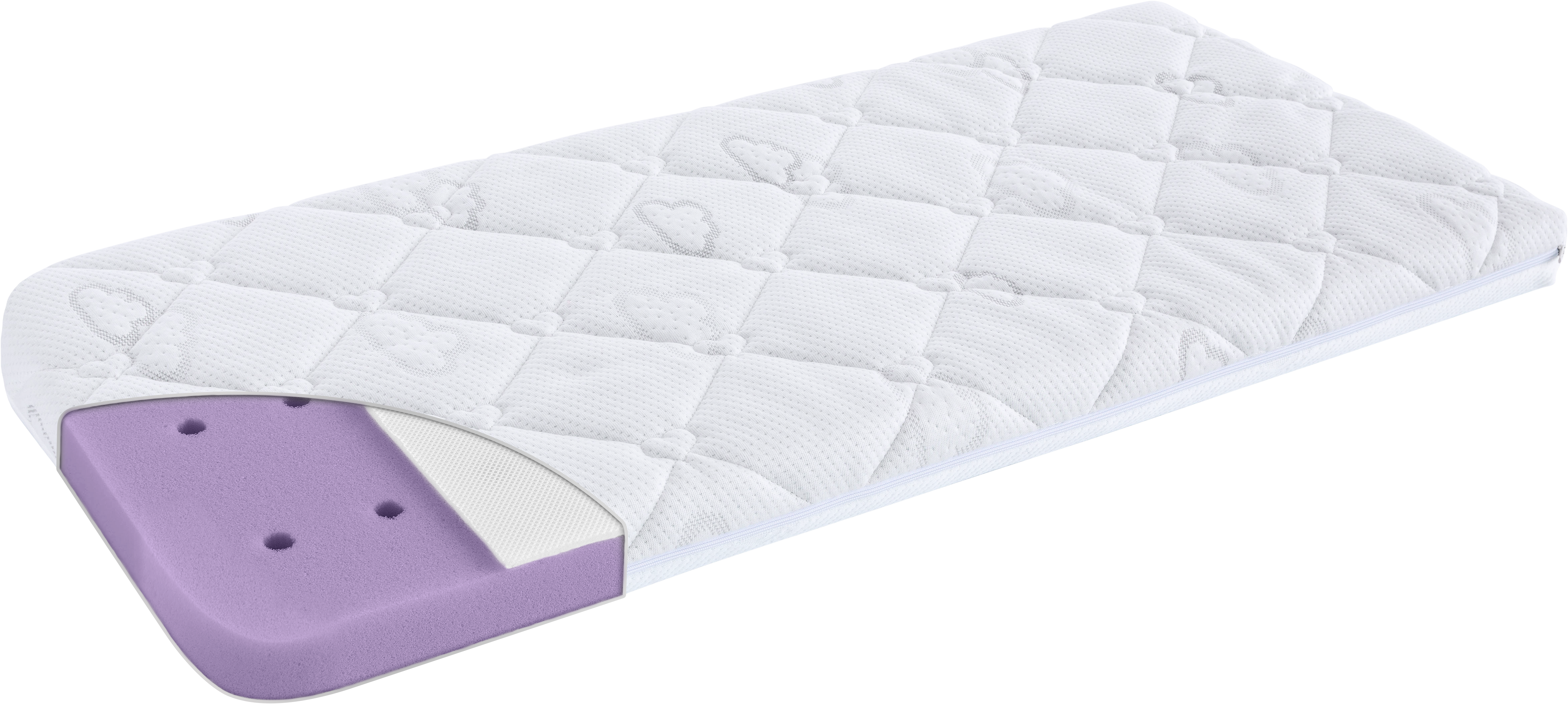 Träumeland Babymatratze "Brise Light passend für Bugaboo Fox 3 - 33 x 77 x 6 cm" 6 cm hoch 1-tlg., 1 Stk. tlg.