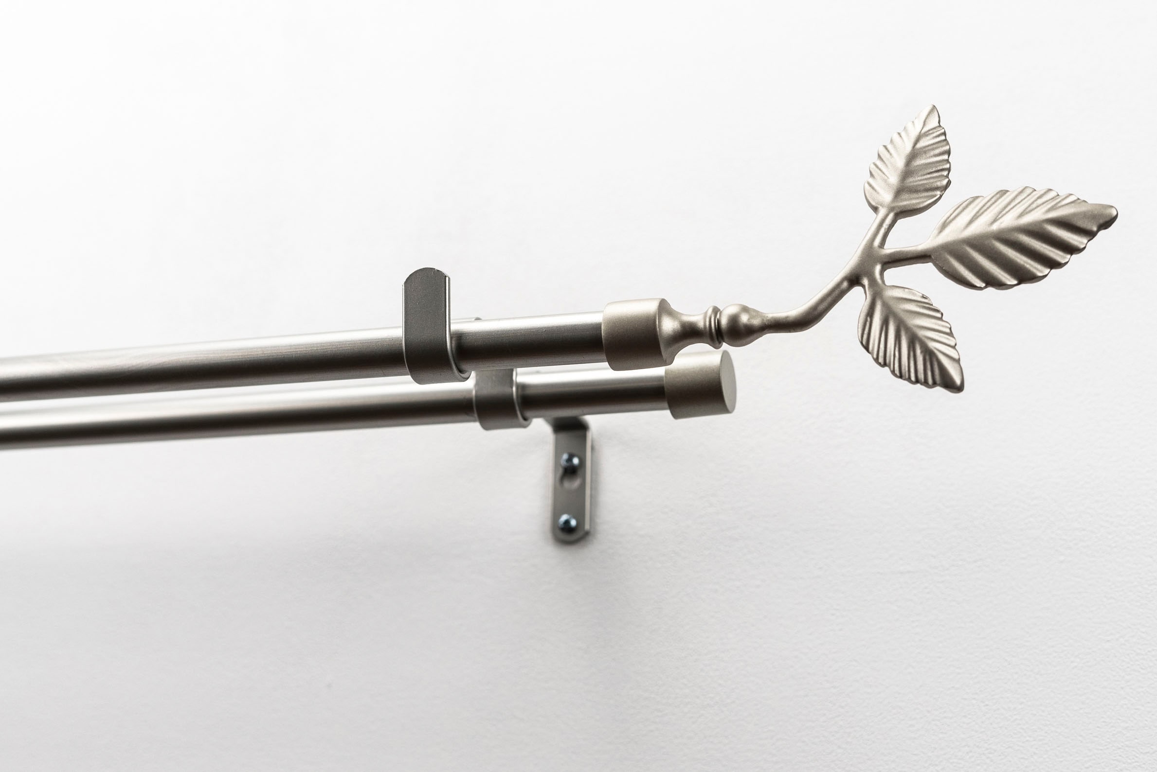 GARESA Gardinenstange "SHEET mit offenem Träger" Ø 16 mm 2 läufig-läufig Wu günstig online kaufen