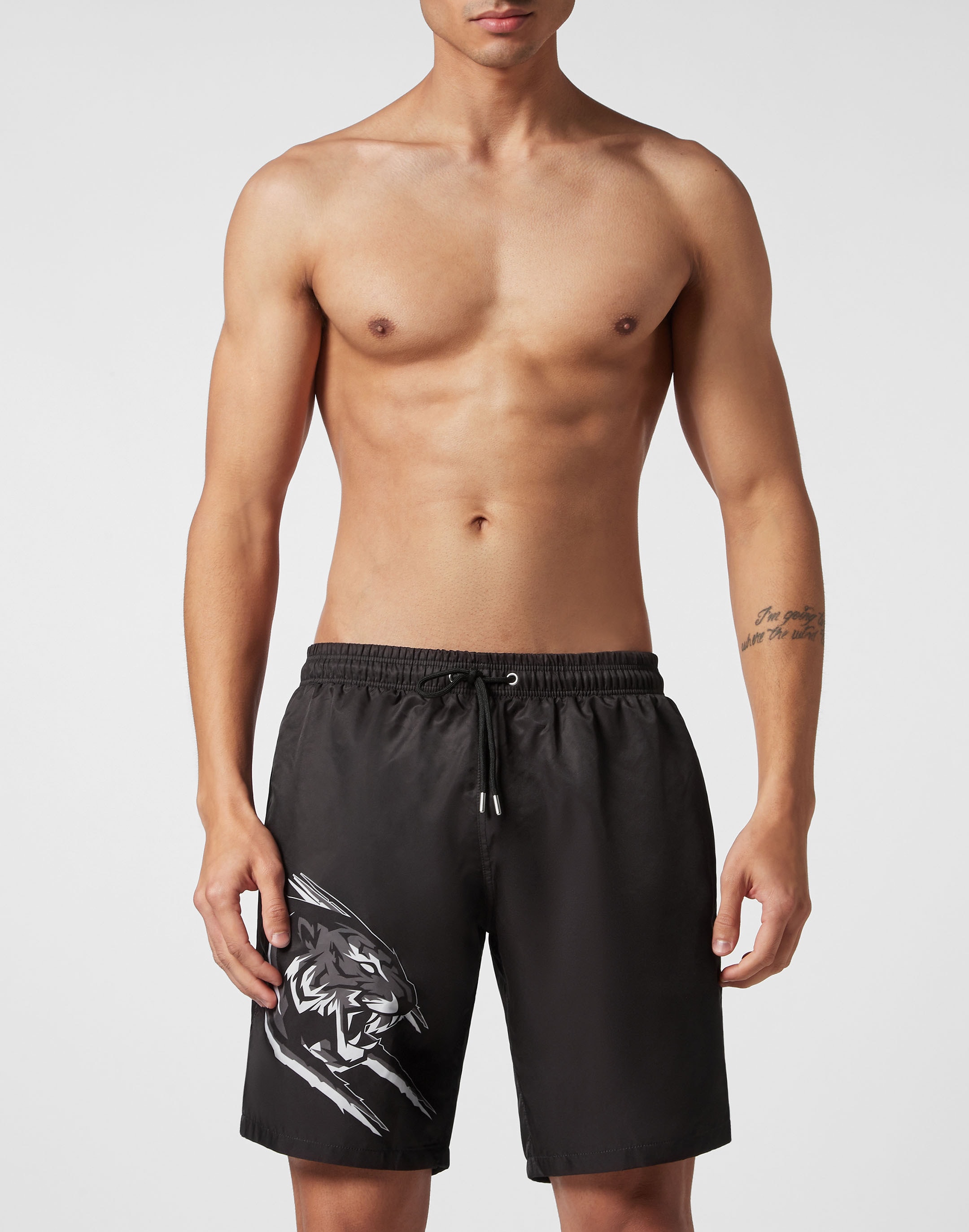 PLEIN SPORT Badeshorts "Tiger" günstig online kaufen