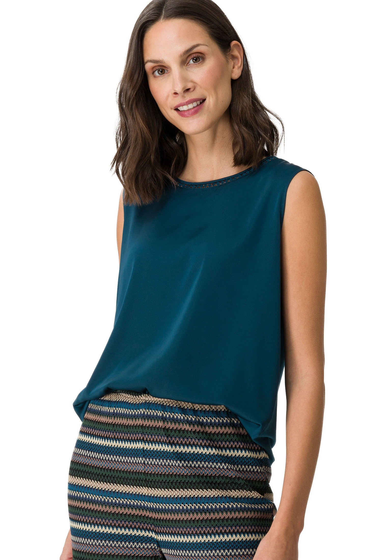 Zero Shirtbluse » Palaidinė su Rundhalsauss...