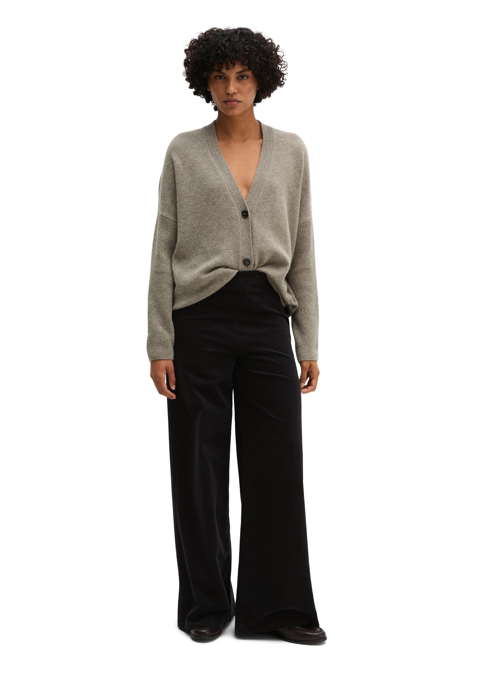 Marc O'Polo Samthose  Model Margo wide aus Organic Cotton-Stretch