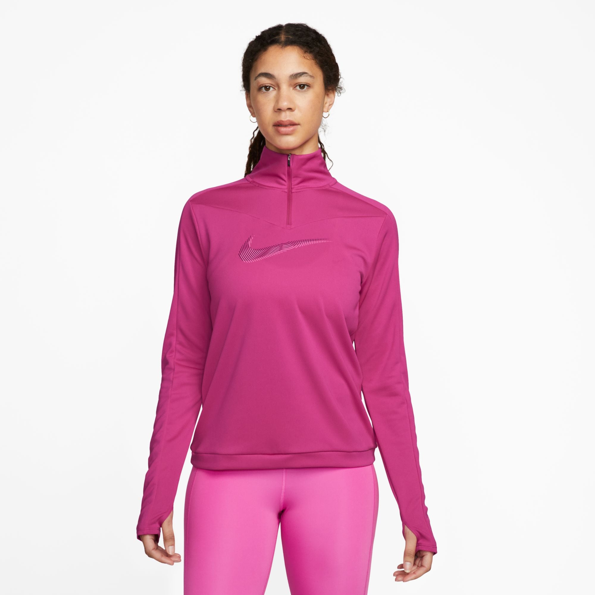 Laufshirt »DRI-FIT SWOOSH WOMEN'S 1/-ZIP RUNNING TOP«