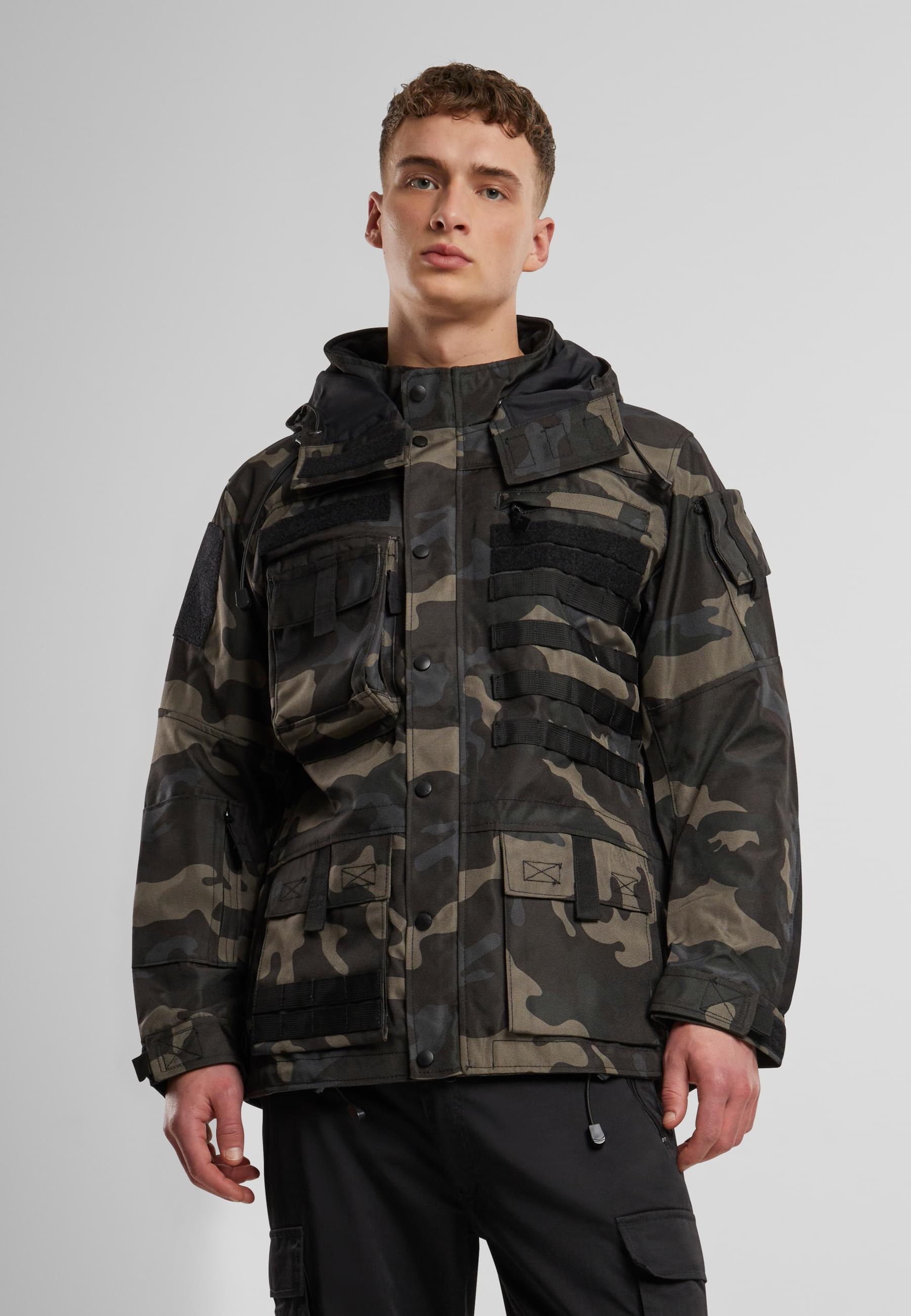 Thumbnail - Brandit Winterjacke "Brandit Herren Performance Outdoorjacket" 1 Stk. tlg. mit Kapuze