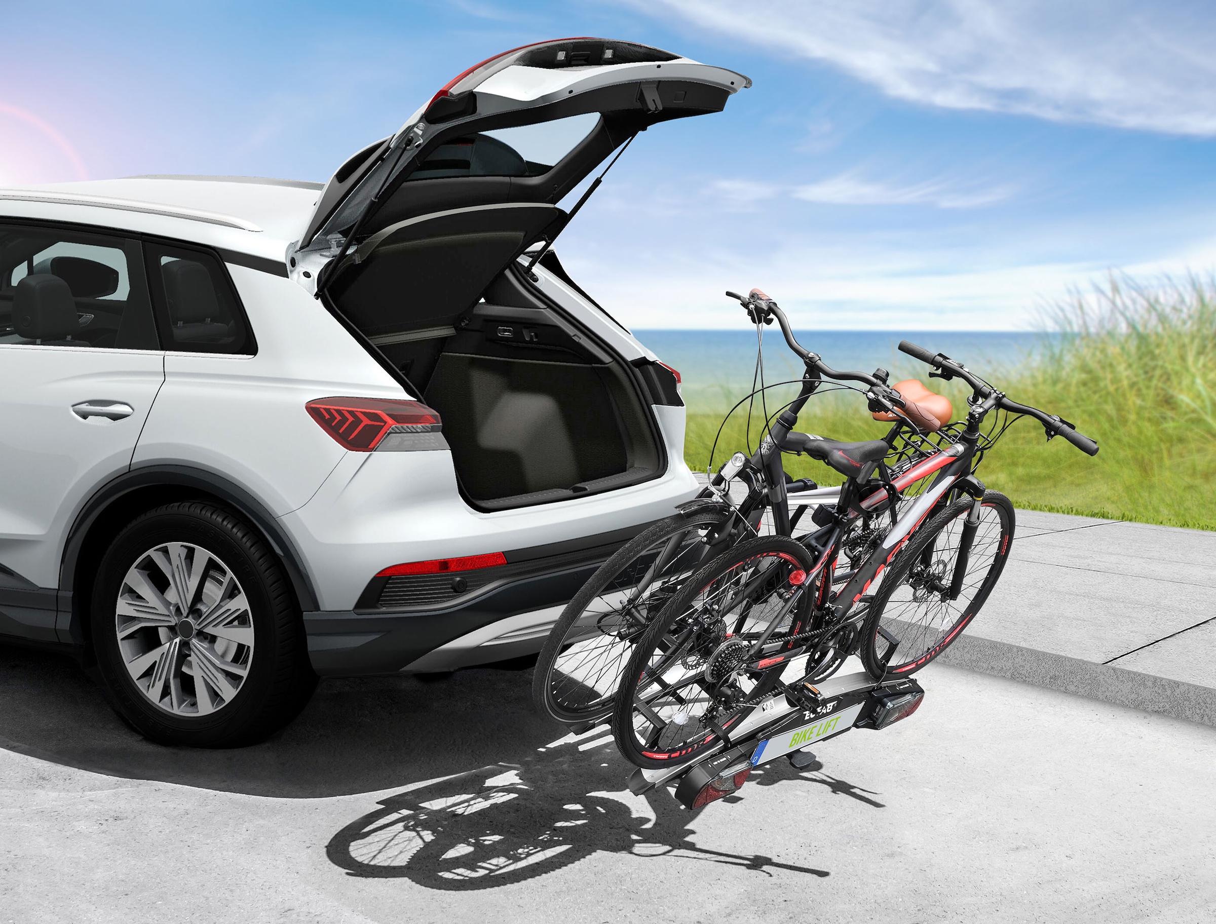 EUFAB Kupplungsfahrradträger »Fahrradträger BIKE LIFT für 2 Fahrräder«, benötigt Dauerplus auf Pin 9