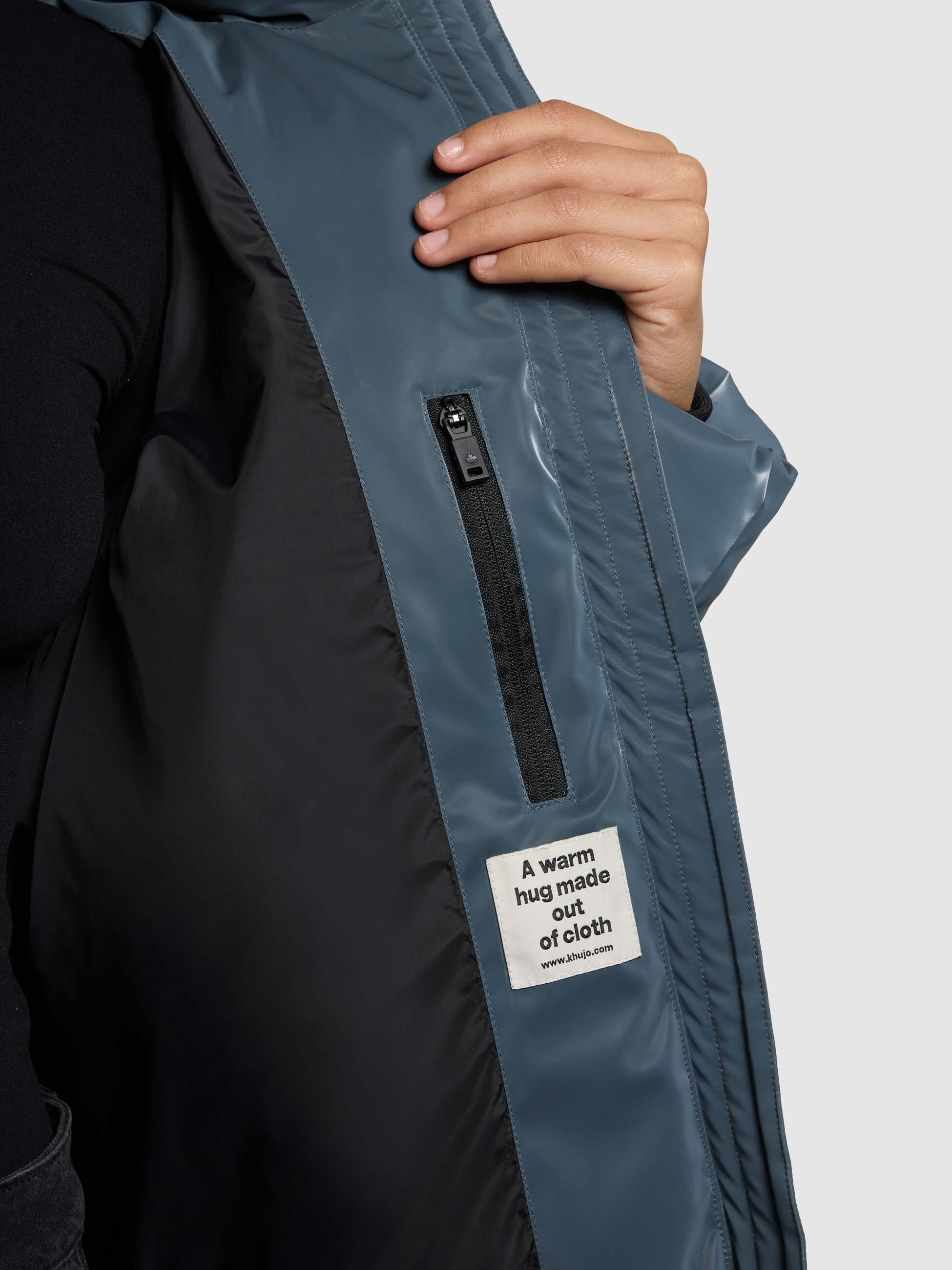 khujo Steppjacke »AUDREY SHINY« mit Kapuze