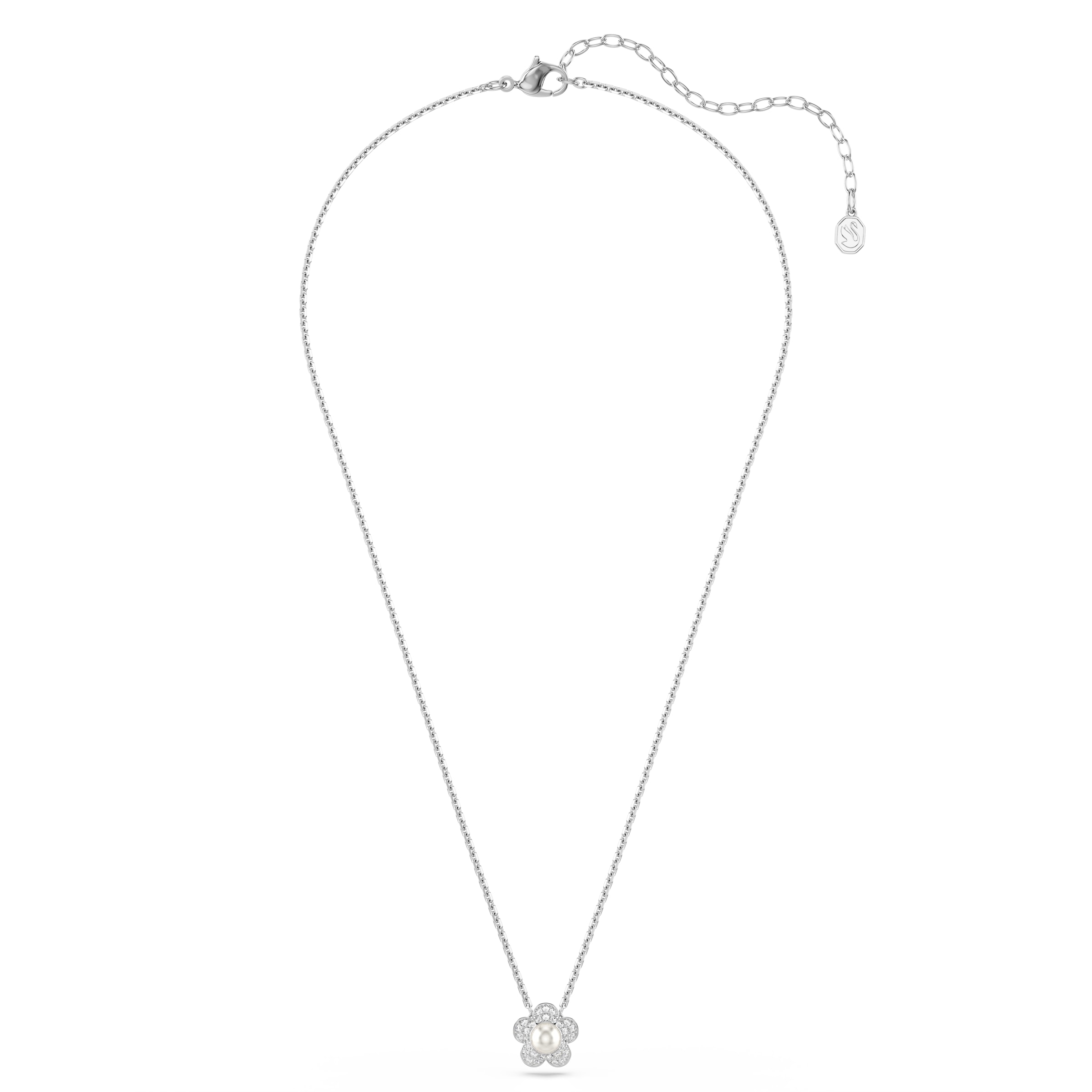 Swarovski Kette mit Anhänger »Schmuck Geschenk 2026 CAPSULE Halskette« mit Swarovski® Kristall - mit Swarovski® Perle