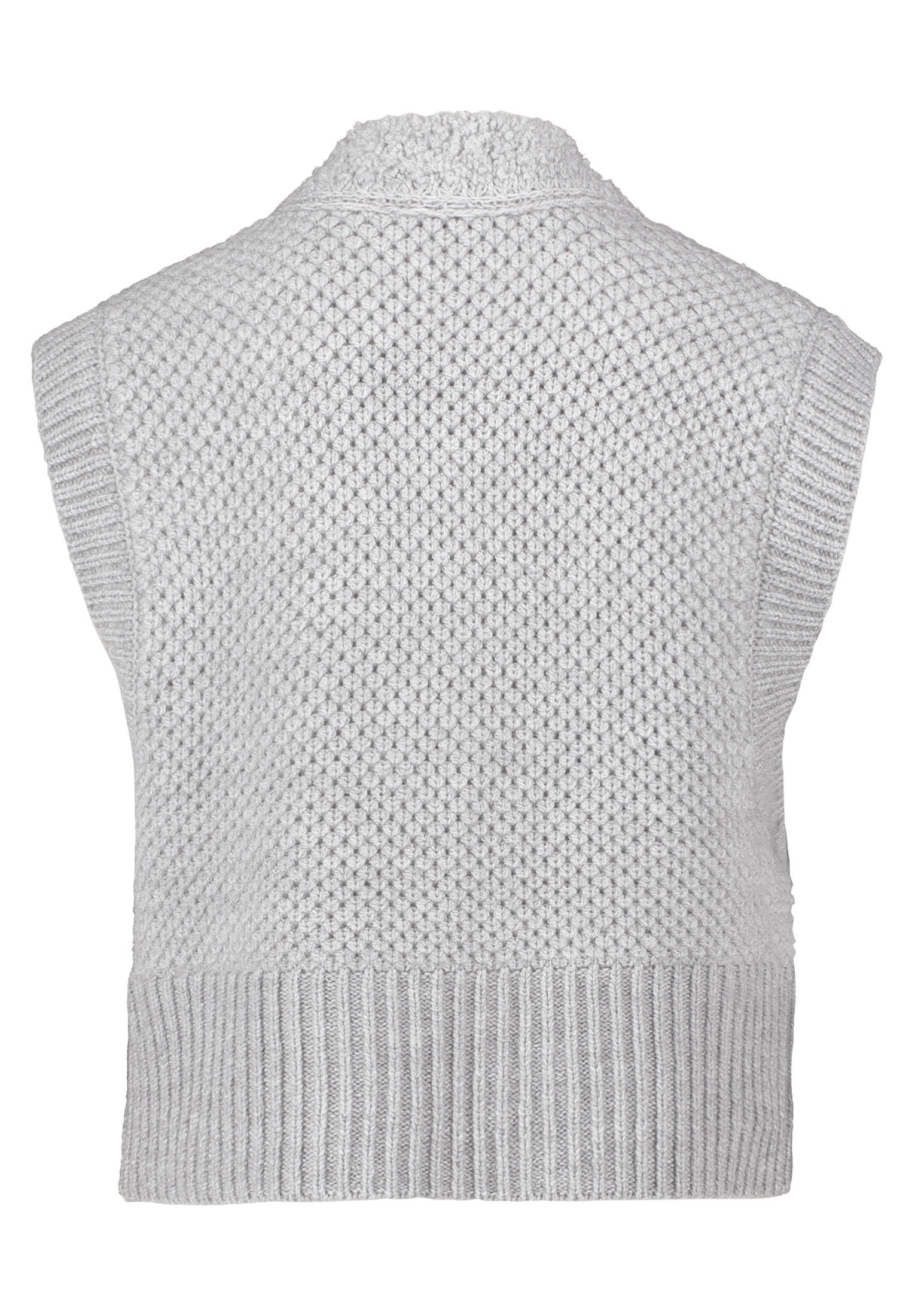 Thumbnail - Betty&Co Strickjacke "Betty & Co Strickweste ohne Arm", Struktur