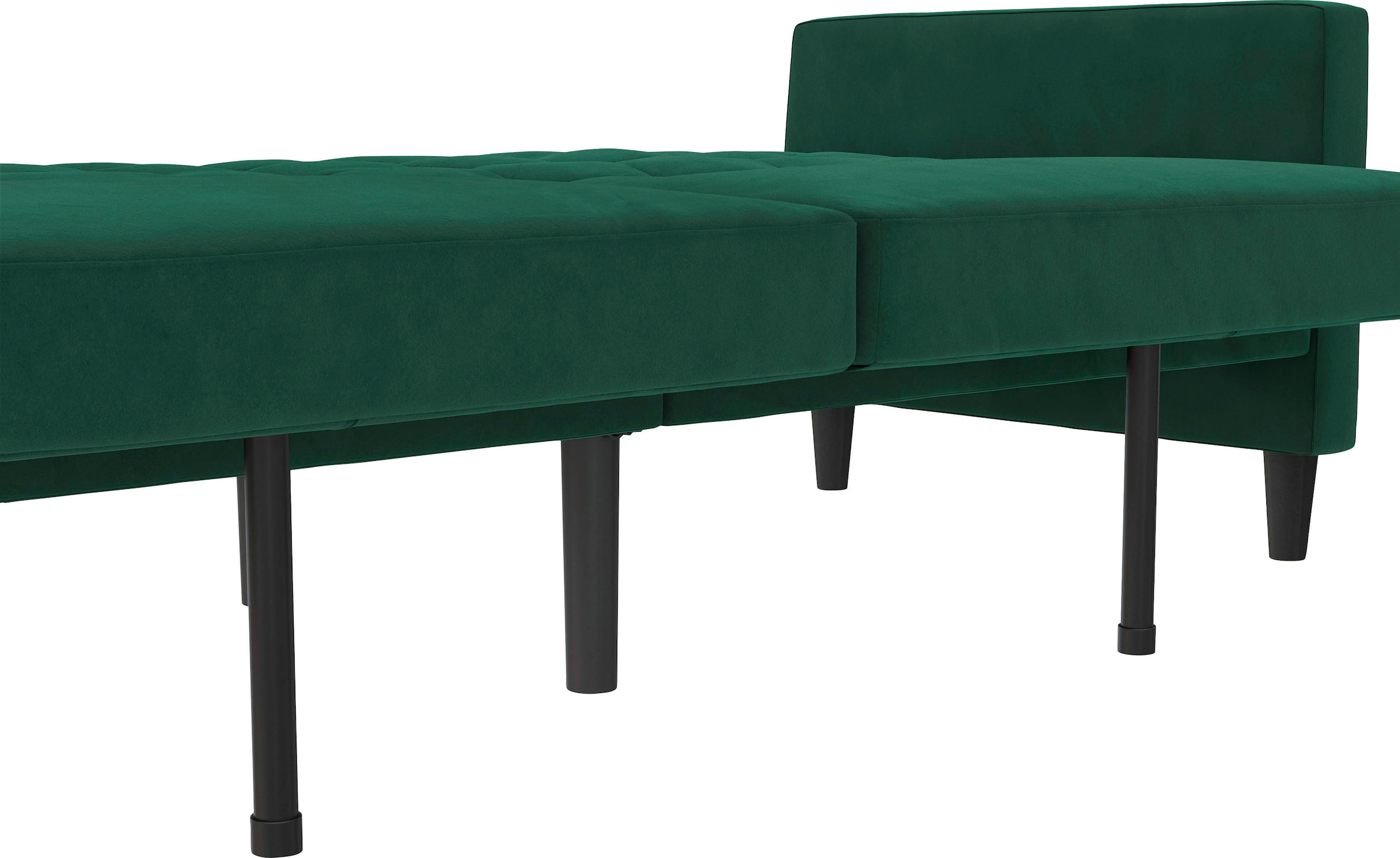 Dorel Home 3-Sitzer »Presley«, Sofa mit Bett-Funktion und verstellbarer Rückenlehne