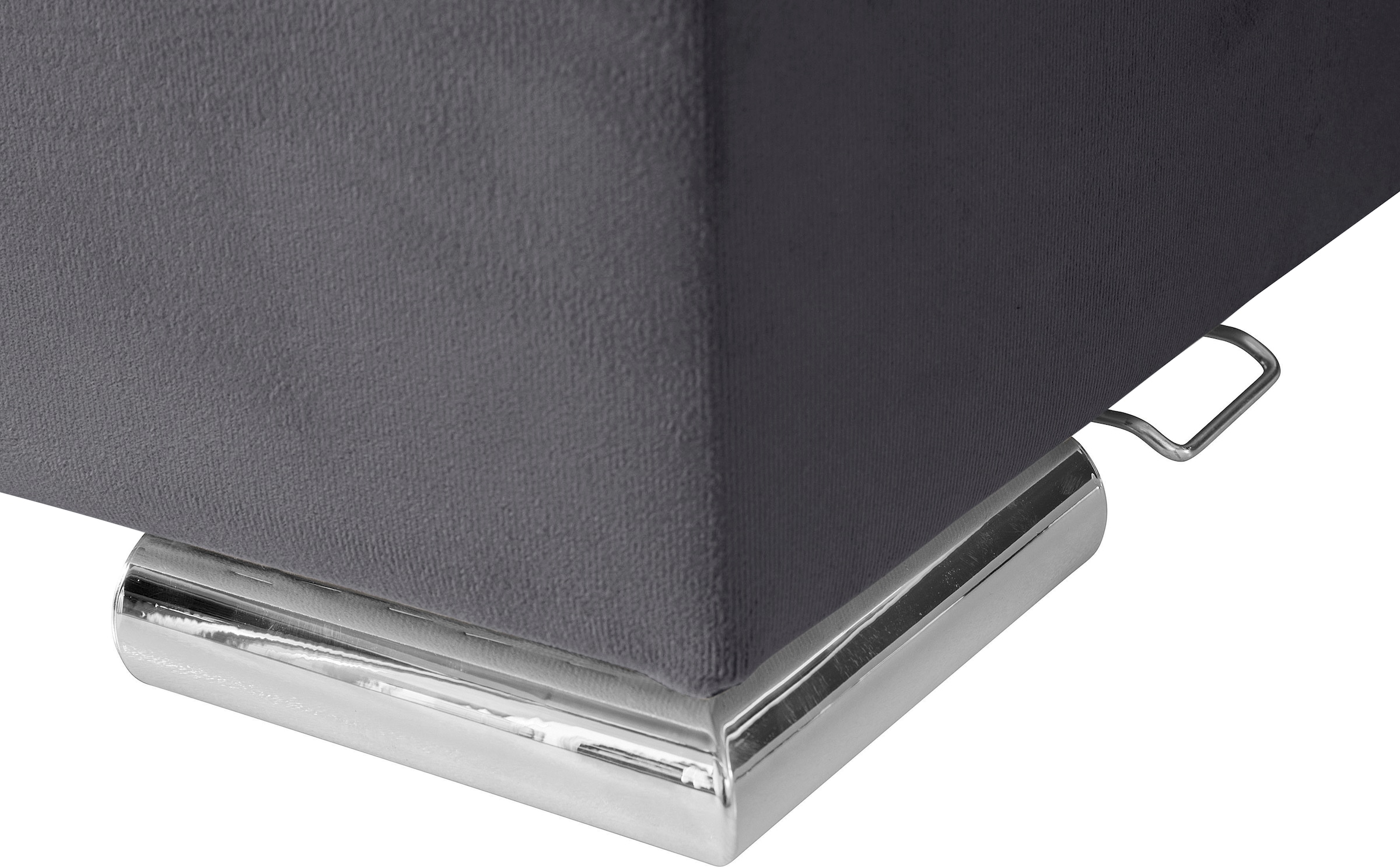 INOSIGN Ecksofa »Night & Day L-Form mit Dauer-Schlaffunktion mit Armlehne«, mit Boxspring-Bettfunktion 180x200 cm und Bettkasten, Dauerschläfer!