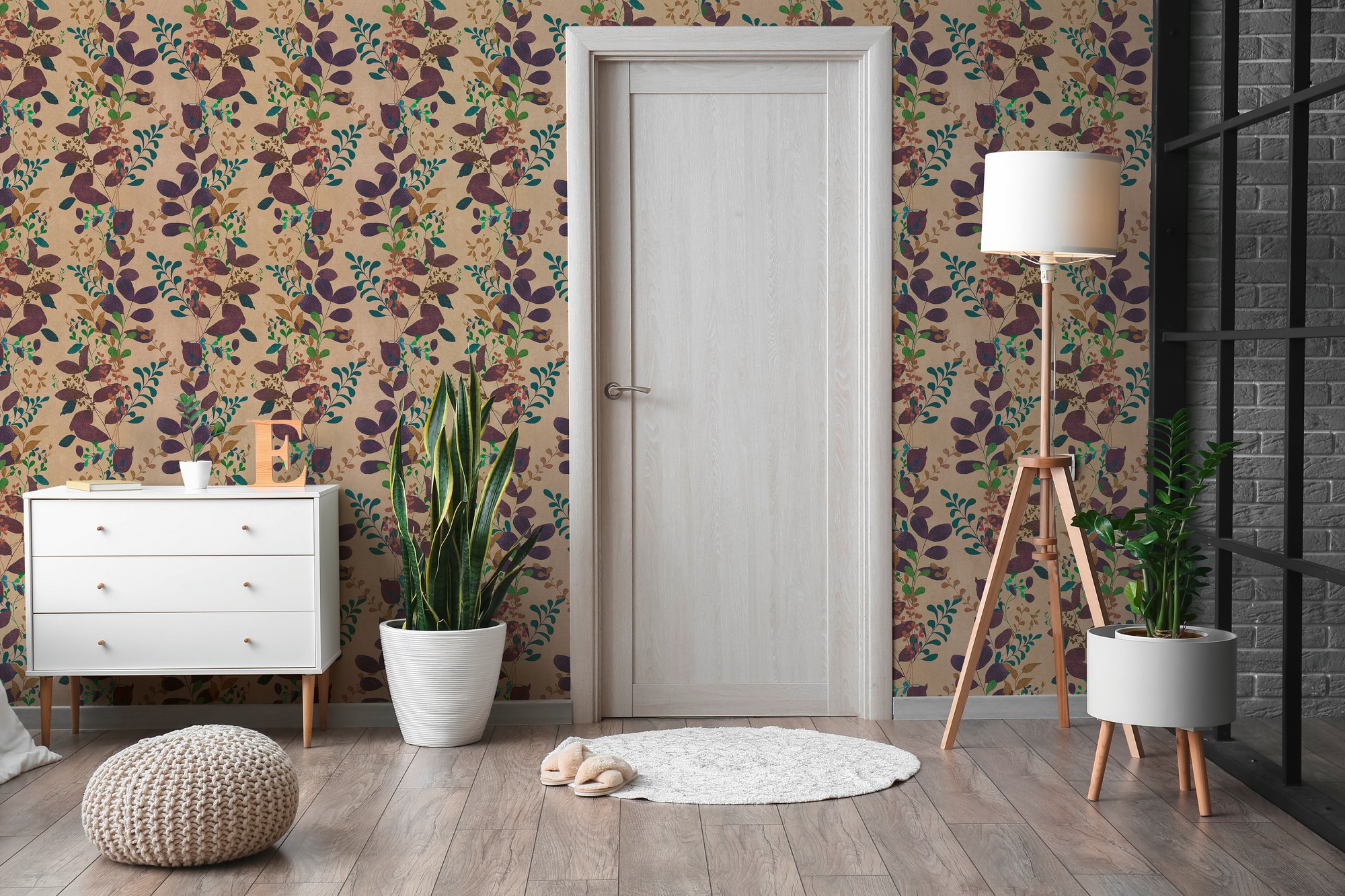 A.S. Création Vliestapete »Pintwalls III Feder-Tapete Vintage« neutral strukturiert