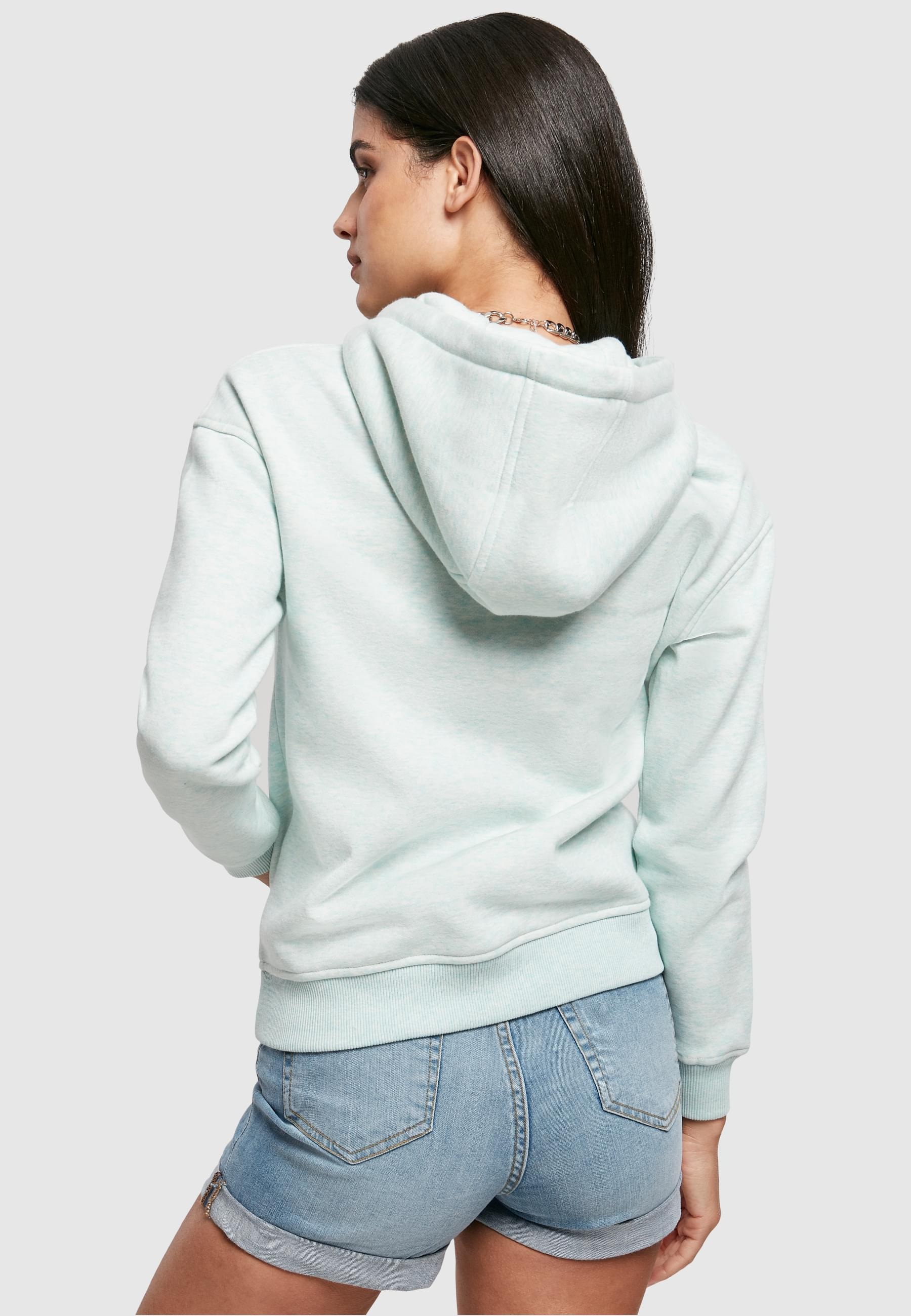 URBAN CLASSICS Kapuzenpullover »Urban Classics Damen Ladies Color Melange Hoody«, (1 tlg.)