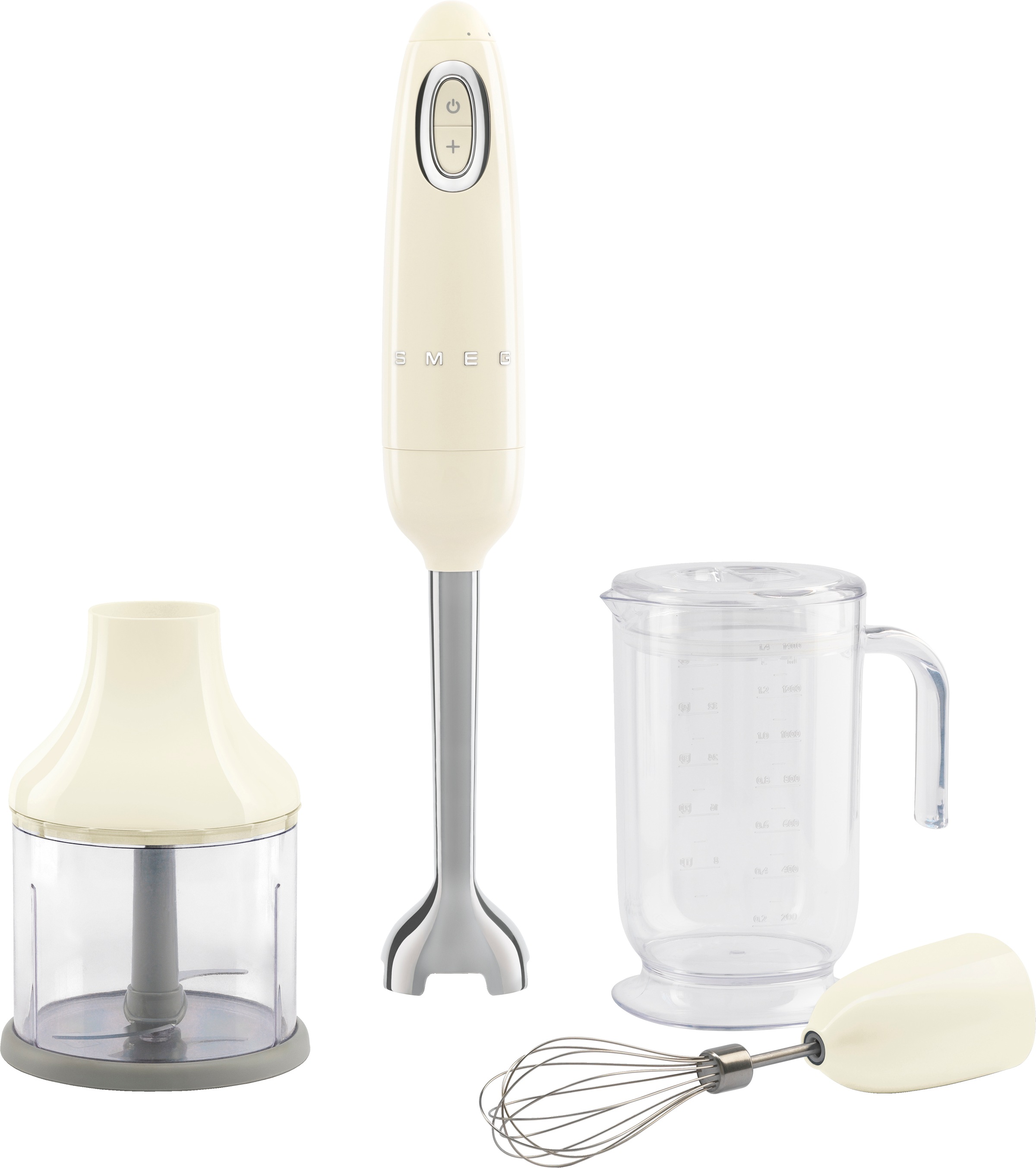 SMEG Stabmixer "HBF03", B:6,5cm H:41,4cm T:6,5cm, transparent, Mixer