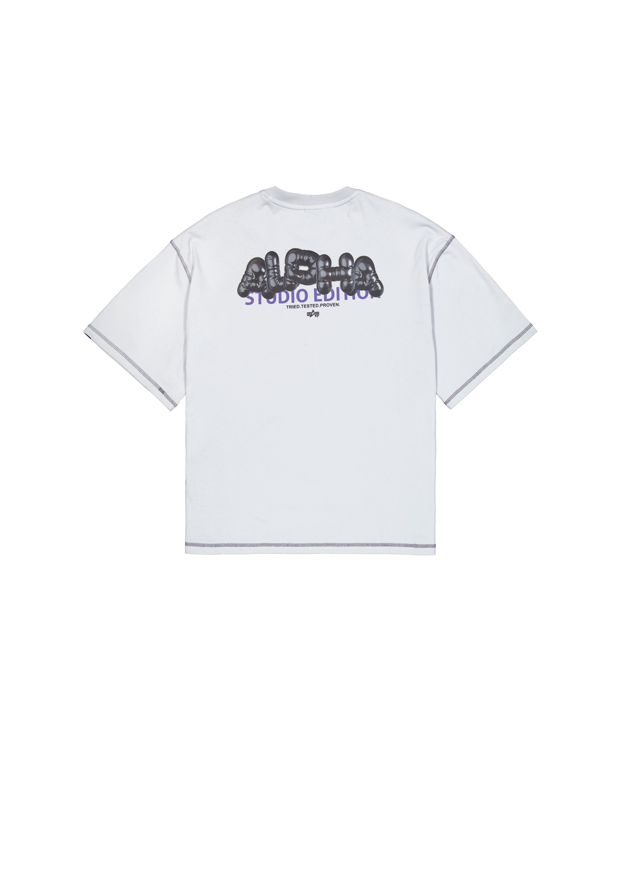 Alpha Industries T-Shirt »Alpha Industries Men - T-Shirts Studio Bubble Backprint T-Shirt«