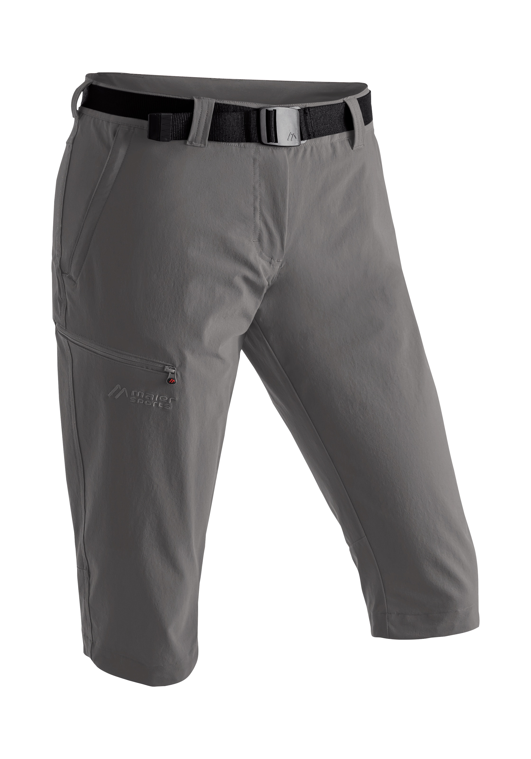 Maier Sports Caprihose "Inara slim 3/4", Damen Wanderhose, atmungsaktive Outdoorhose, 3/4 Hose mit 3 Taschen