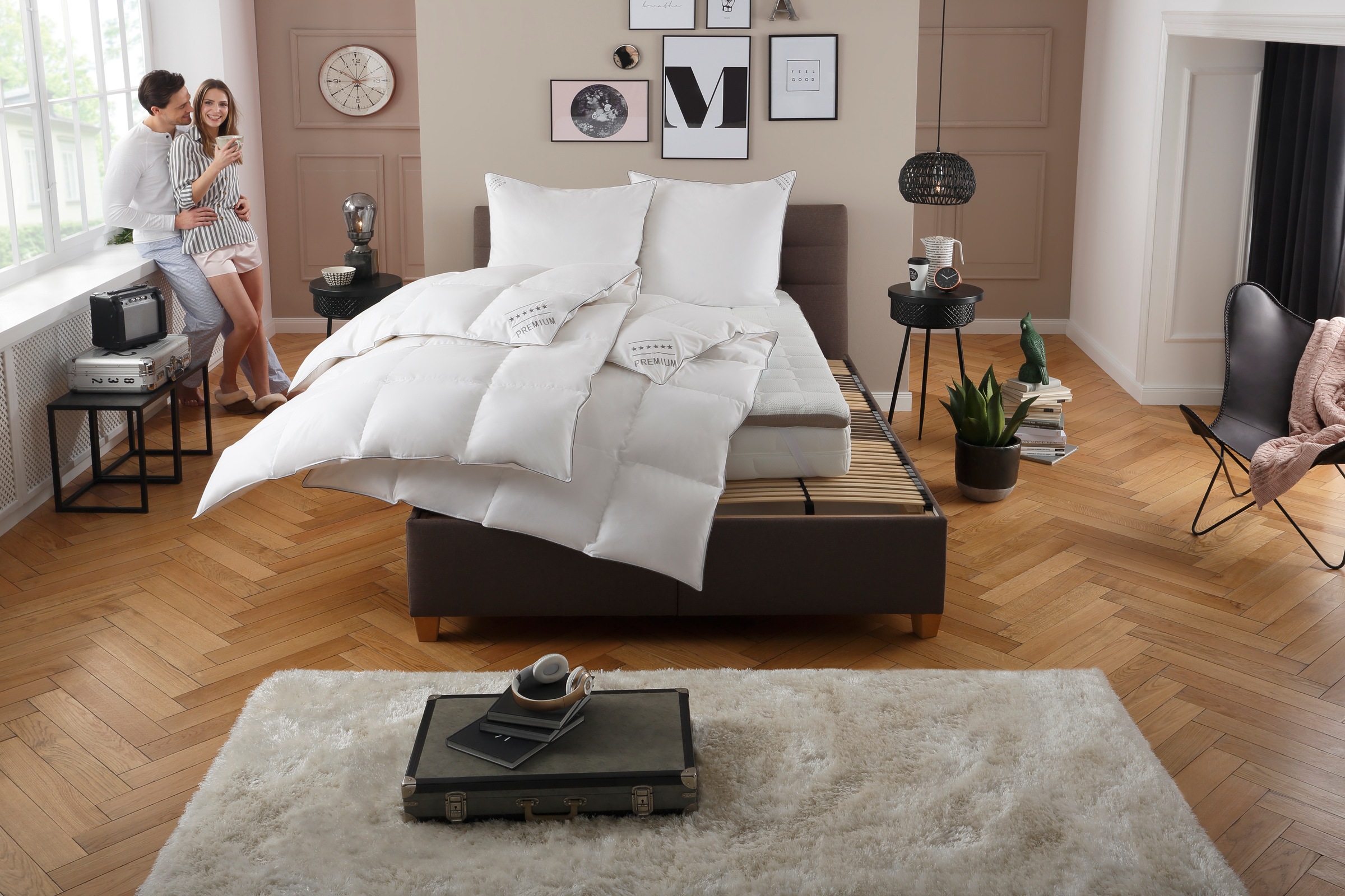 Beco Lattenrost "Heros Fix NV 2-tlg." 8 Zonen-Luxus, Härteregulierung günstig online kaufen