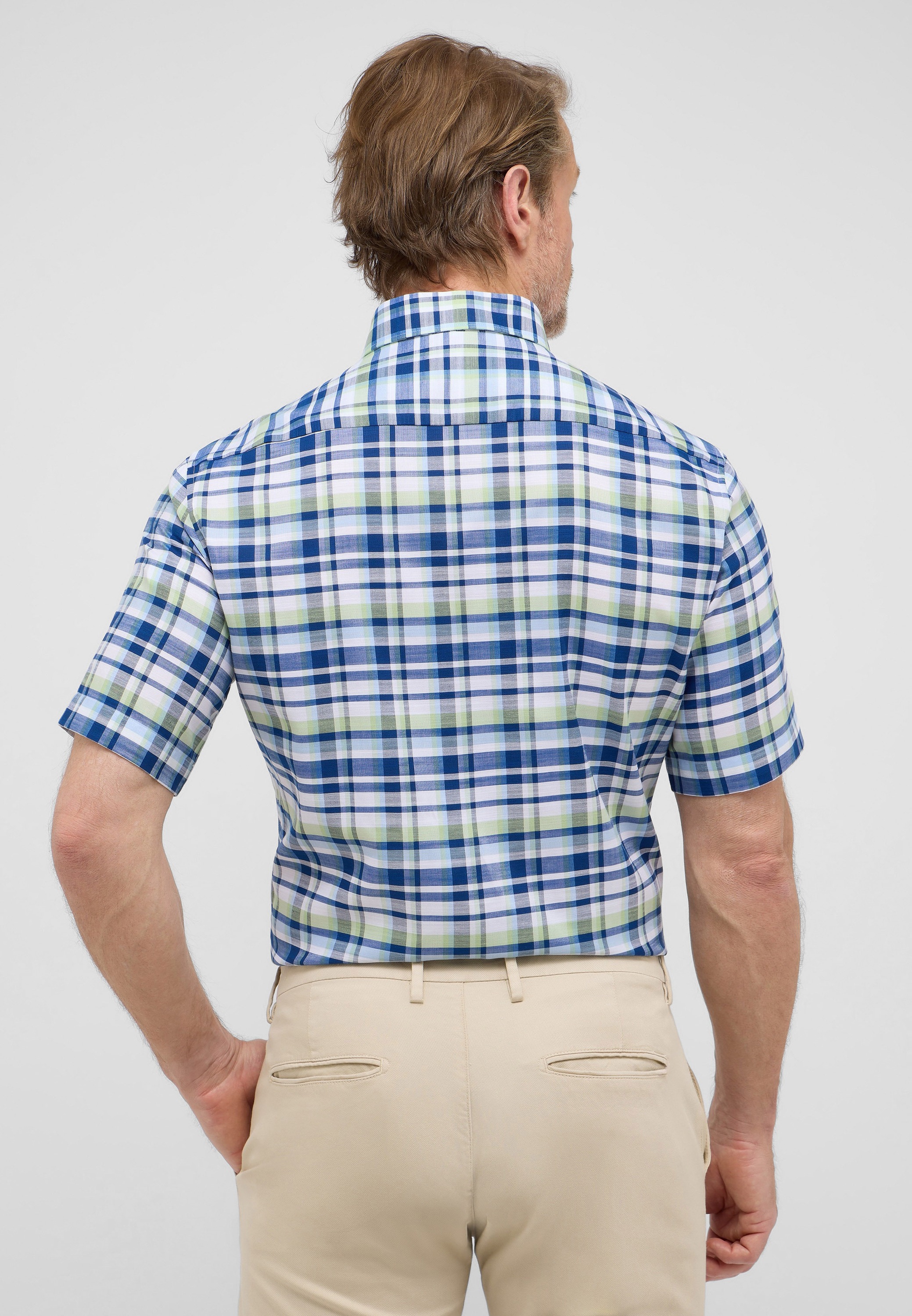 Eterna Kurzarmhemd "MODERN FIT", EASY IRON (bügelleicht) günstig online kaufen