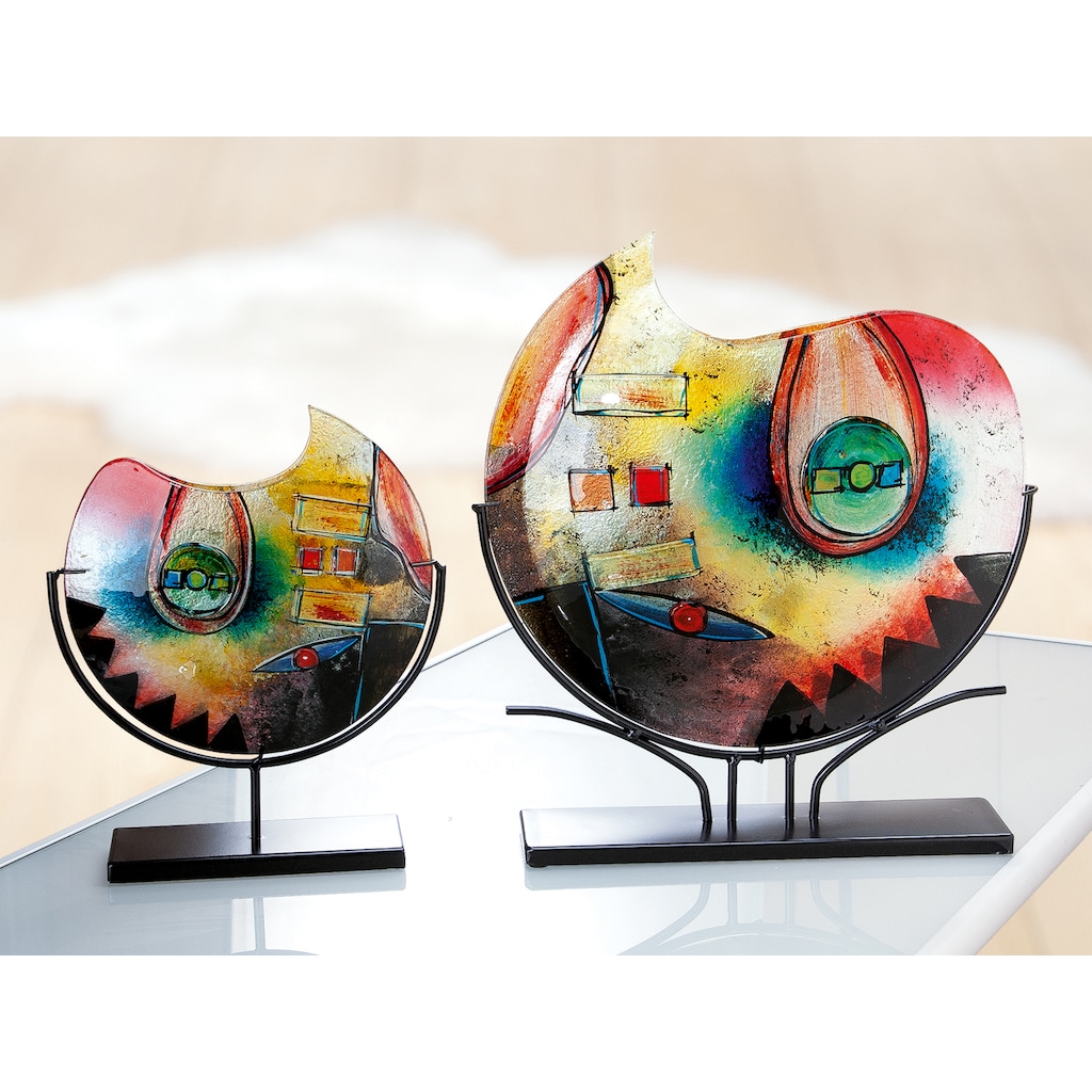 GILDE GLAS art Dekovase »Pusteblume 1«