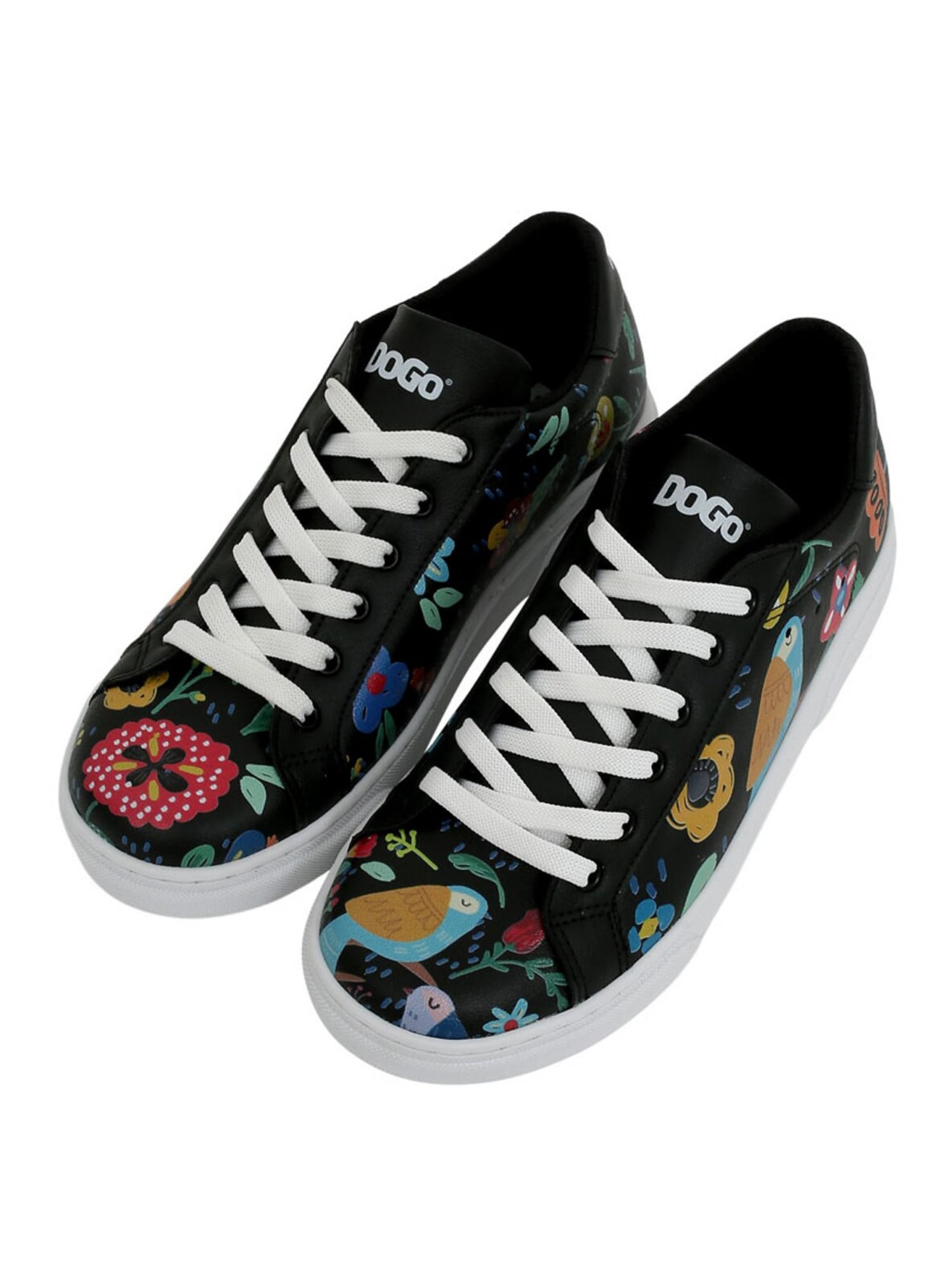 DOGO Sneaker "Ace Low-Top Sneaker The Wise Owl Damen Sneaker" Handgefertigt