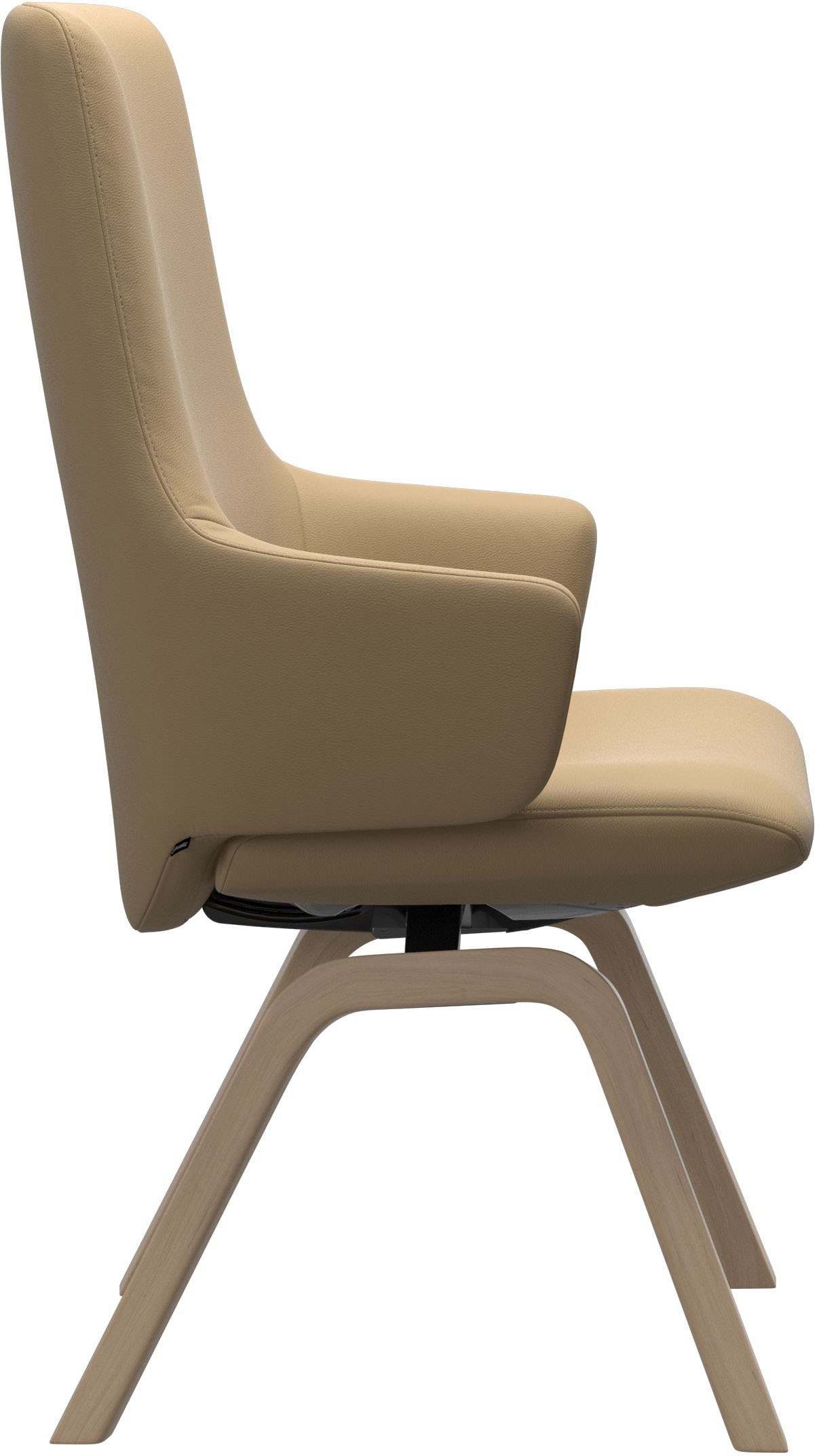 Stressless® Polsterstuhl »Laurel«, Leder PALOMA, High Back mit Armlehne, Größe L, mit schräggestellten Beinen