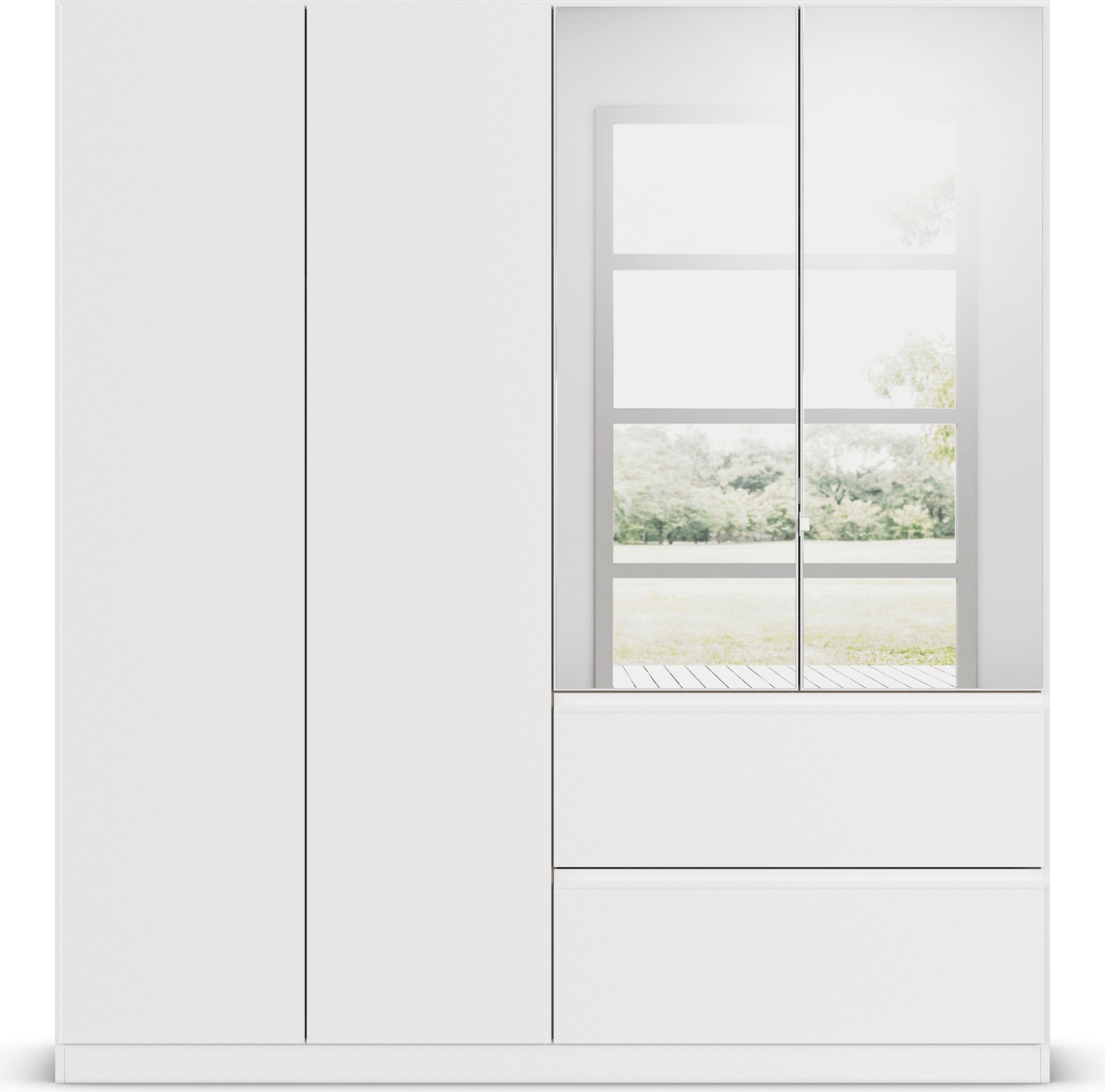 rauch Drehtürenschrank "Kleiderschrank Schrank Garderobe Wäscheschrank Schl günstig online kaufen