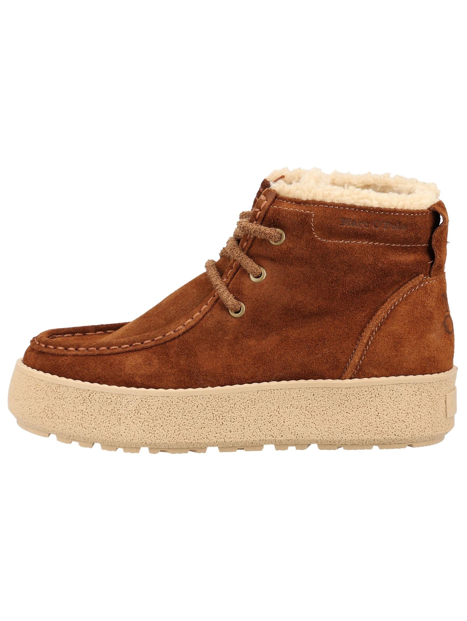 Marc O'Polo Schnürstiefelette »Marc O'Polo Stiefelette Veloursleder«