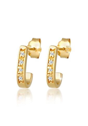 Diamore Paar Creolen »Creolen Elegant Diamant (0.04 ct.) 585 Gelbgold« kaufen