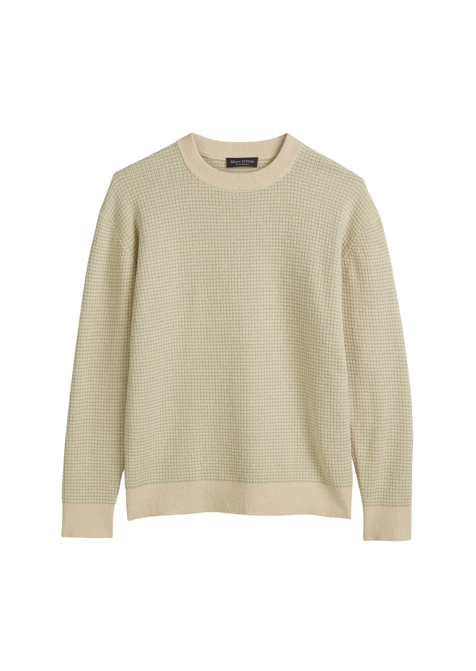 Marc O'Polo Strickpullover »mit Waffelstruktur«