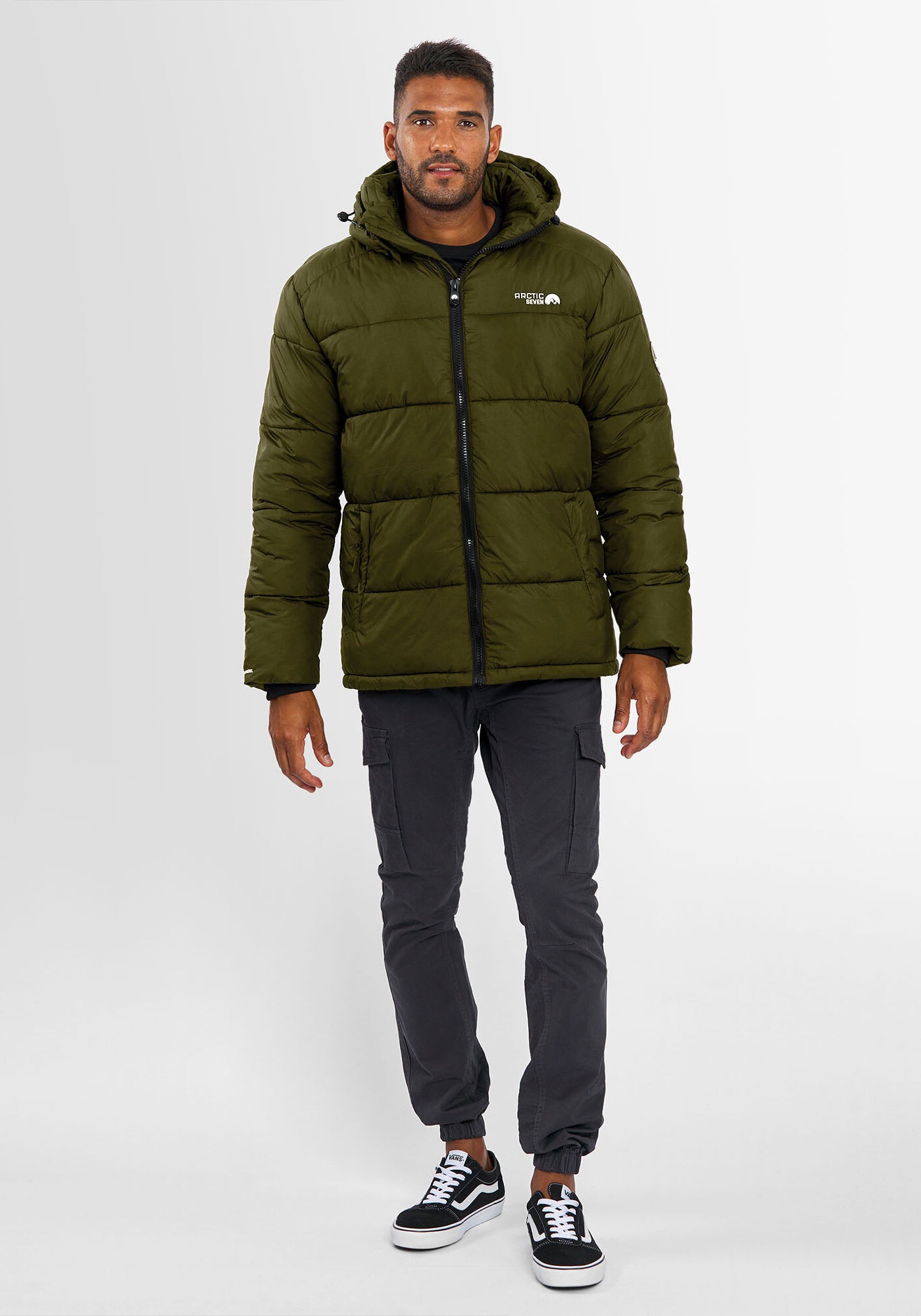 Arctic Seven Winterjacke »ASYetii«, mit hochwertigem Steppdesign