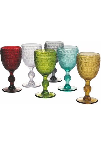 Villa d'Este Weinglas »Mexiko«, (Set, 6 tlg.), Gläser-Set 235 ml, 6-teilig kaufen