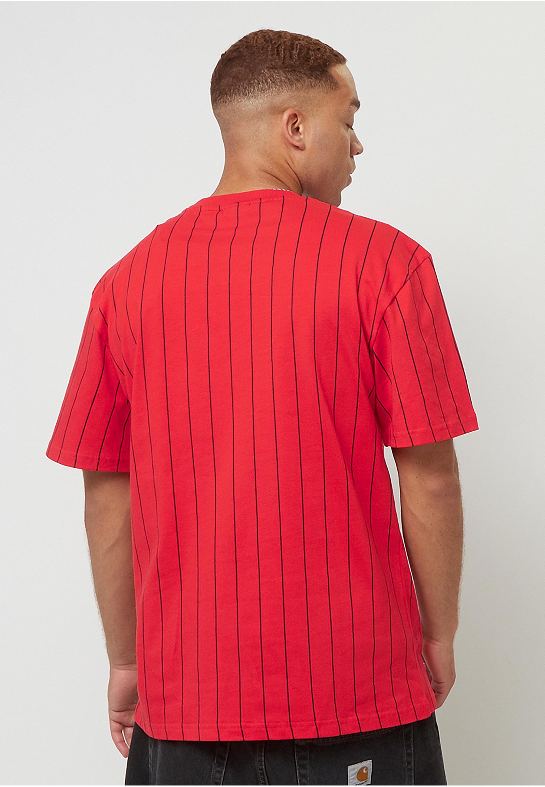Karl Kani T-Shirt "Karl Kani Small Signature Essential Pinstripe Tee" 1 Stk günstig online kaufen