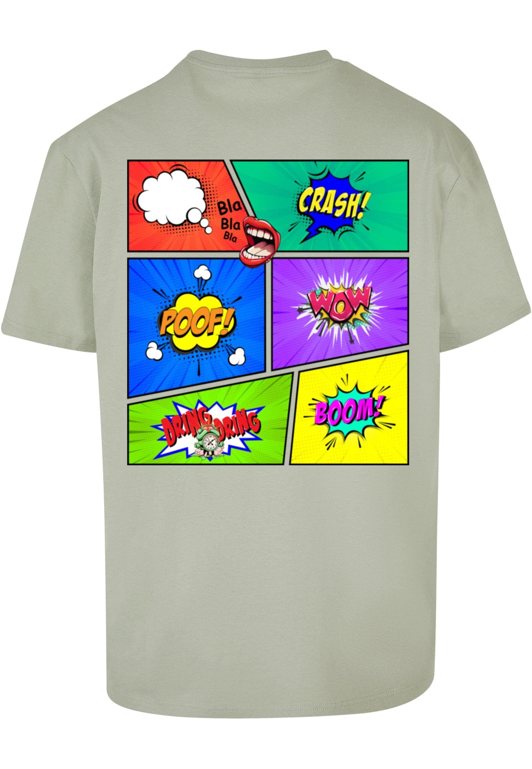 Merchcode T-Shirt »Merchcode Herren Book Comic Heavy Oversized Tee«, (1 tlg.)