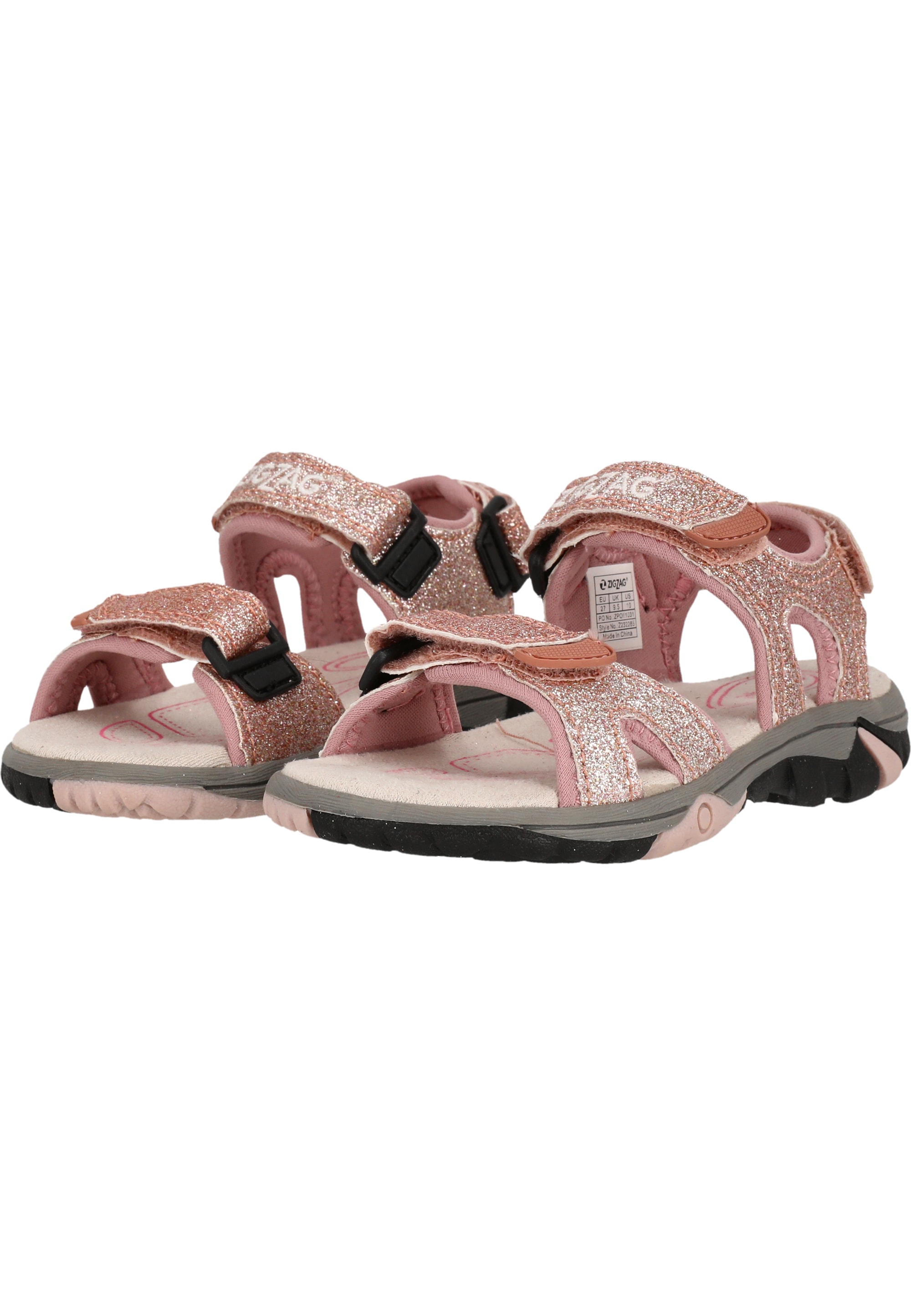 ZIGZAG Sandale »Yani«, in glitzerndem Design