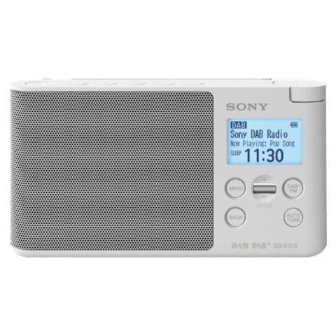 Sony Digitalradio RDS W) +)-UKW »XDR-S41D Tragbares-«, (DAB (FM-Tuner-Digitalradio 0,65 (DAB+) mit | BAUR