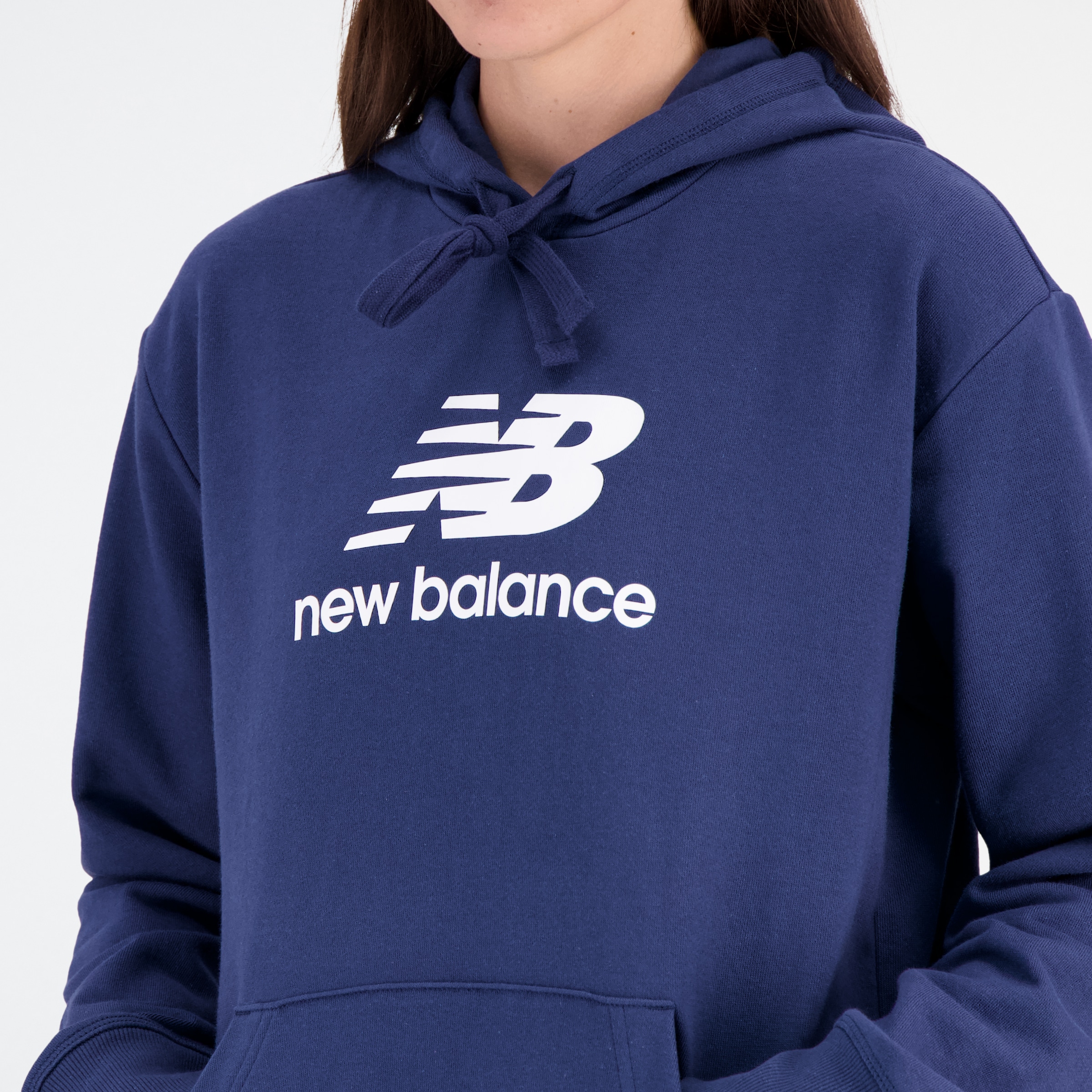 New Balance Kapuzensweatshirt »NB | LOGO BAUR HOODIE« STACKED online ESSENTIALS bestellen