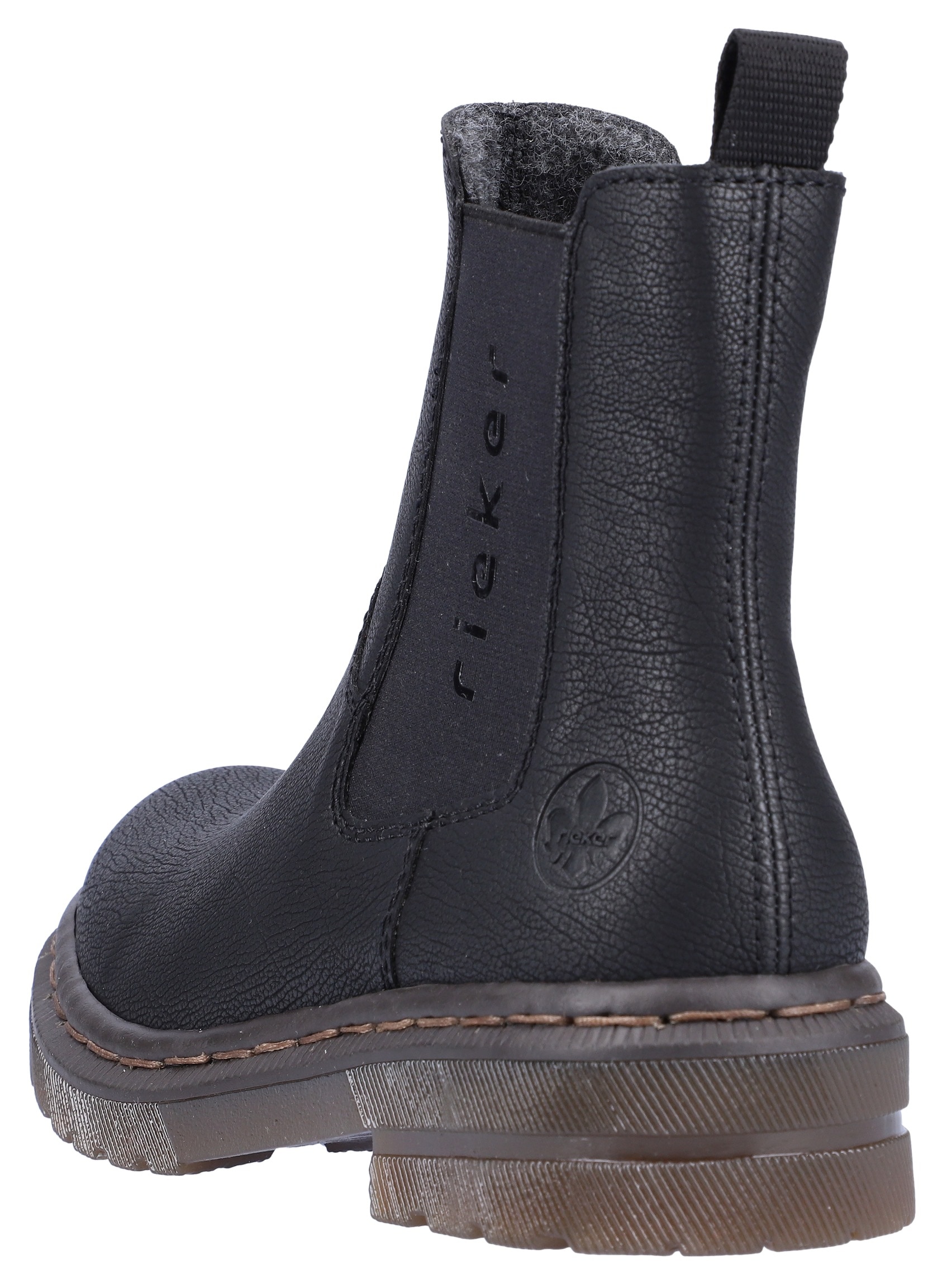 Rieker Chelseaboots, mit Logoschriftzug am Stretcheinsatz